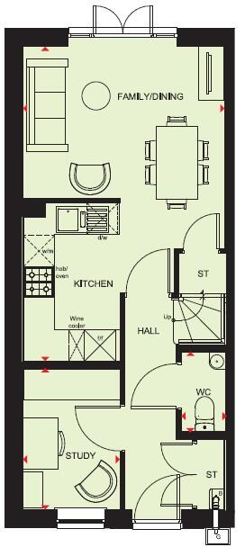 Newton Lane, 
Wigston, 
Leicester, 
Leicestershire, 
LE18 3UR floorplan