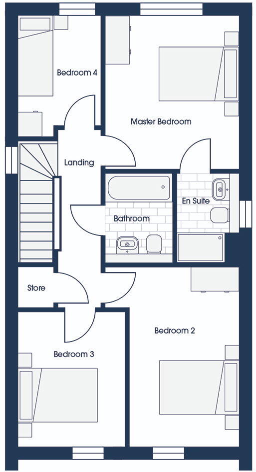 Oak Avenue, Elswick, Preston, PR4 3YN floorplan