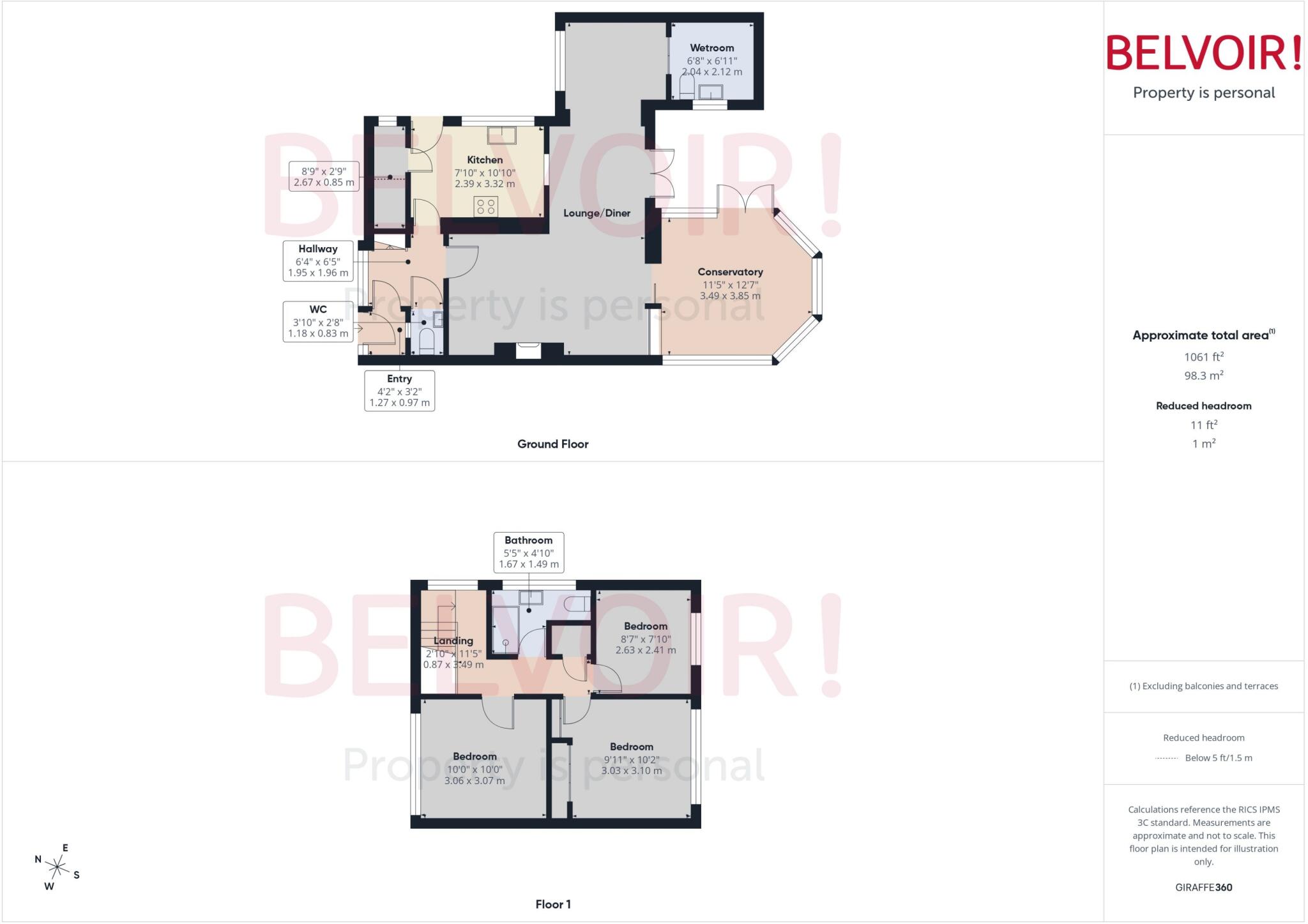 Copeland Avenue, Tittensor, ST12 floorplan