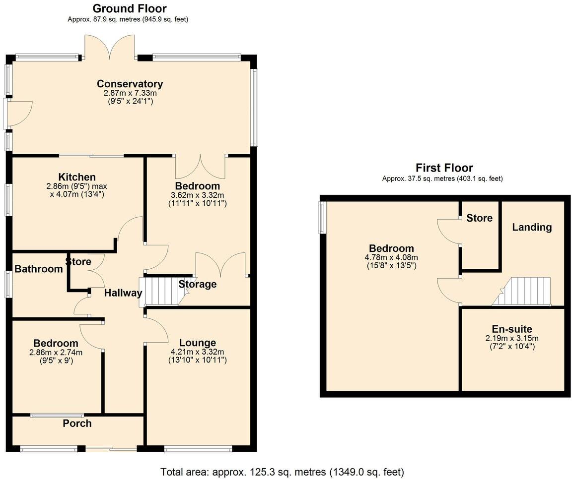 Pinewood Avenue, Brookhouse, Lancaster, LA2 floorplan