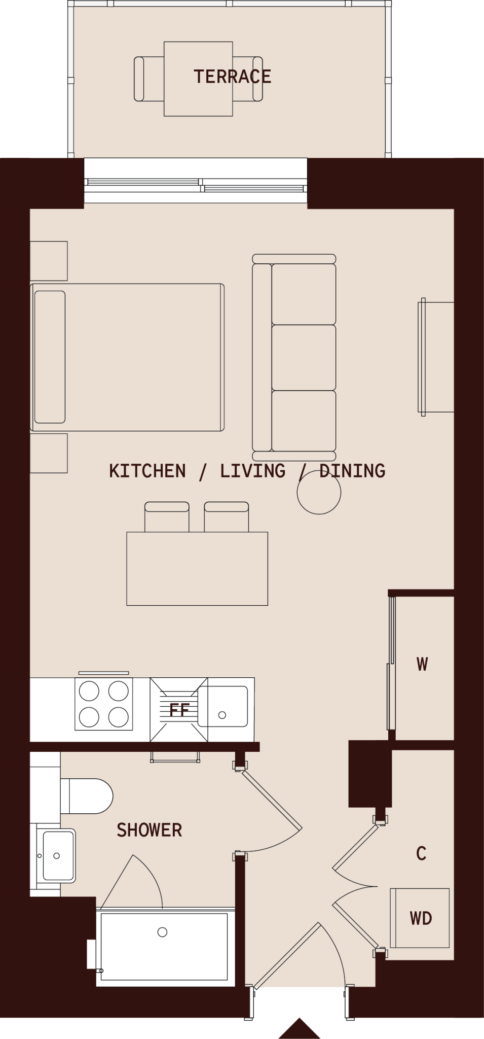 Dovecote House, Beaufort Square, Colindale, NW9 4GG floorplan