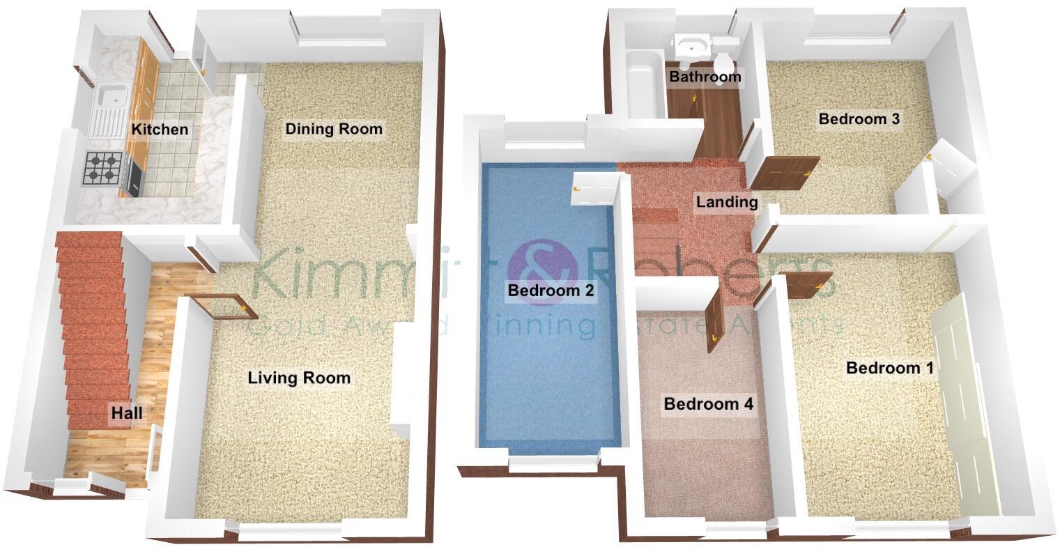 Willow Road, Houghton le Spring, Tyne and Wear, DH4 5QF floorplan