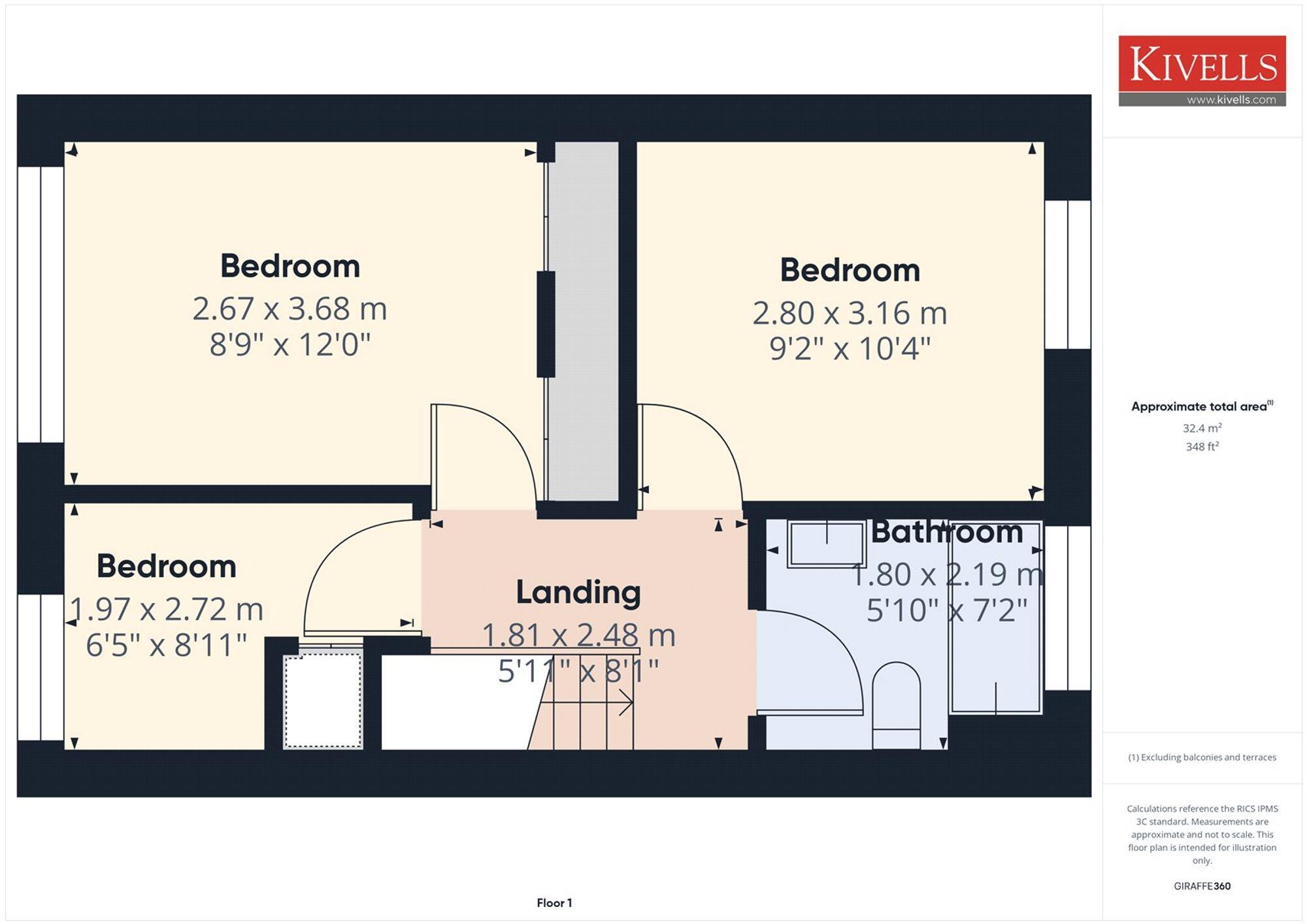Meadow Drive, Bude, EX23 floorplan