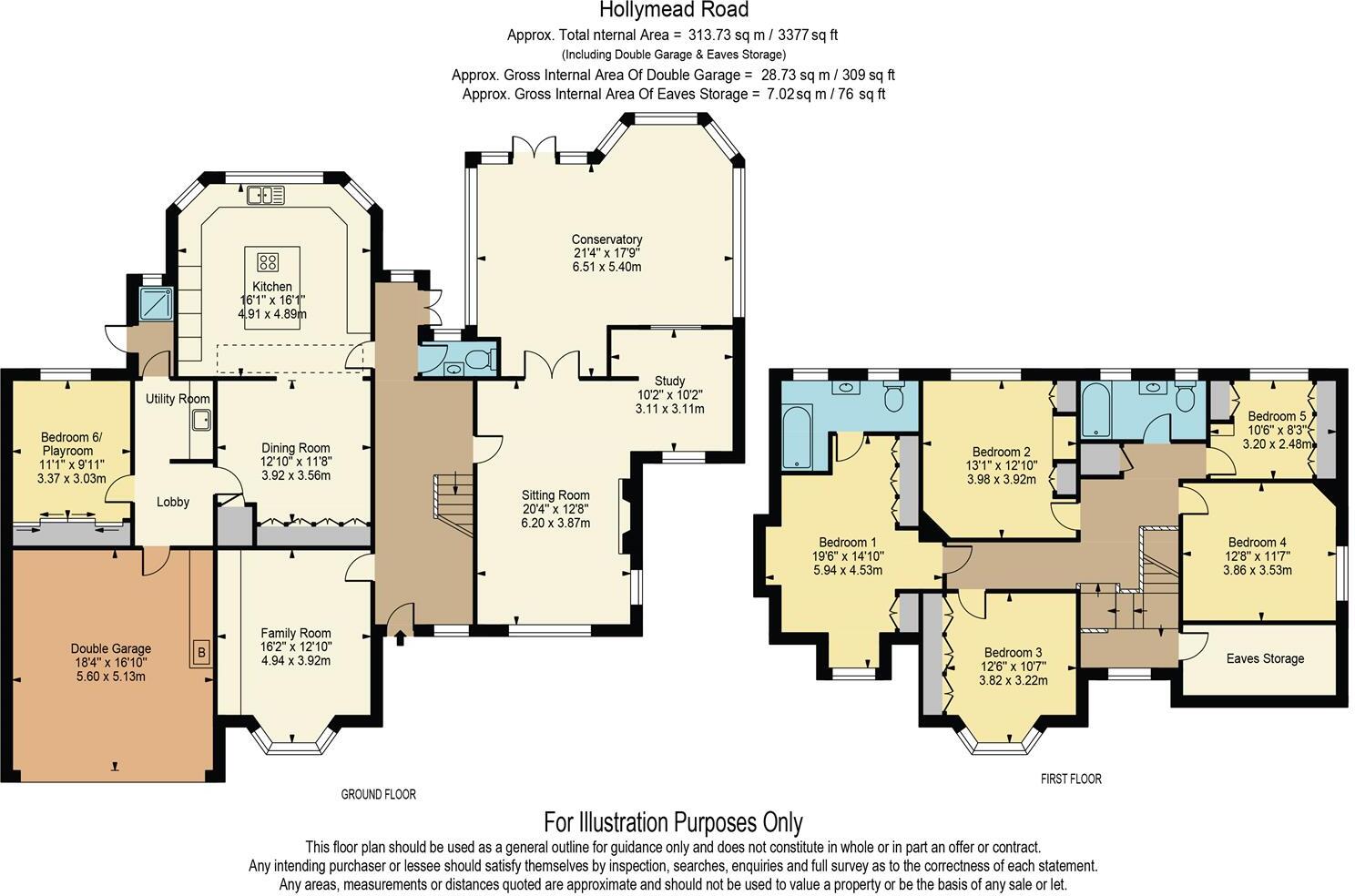Hollymead Road, Chipstead floorplan