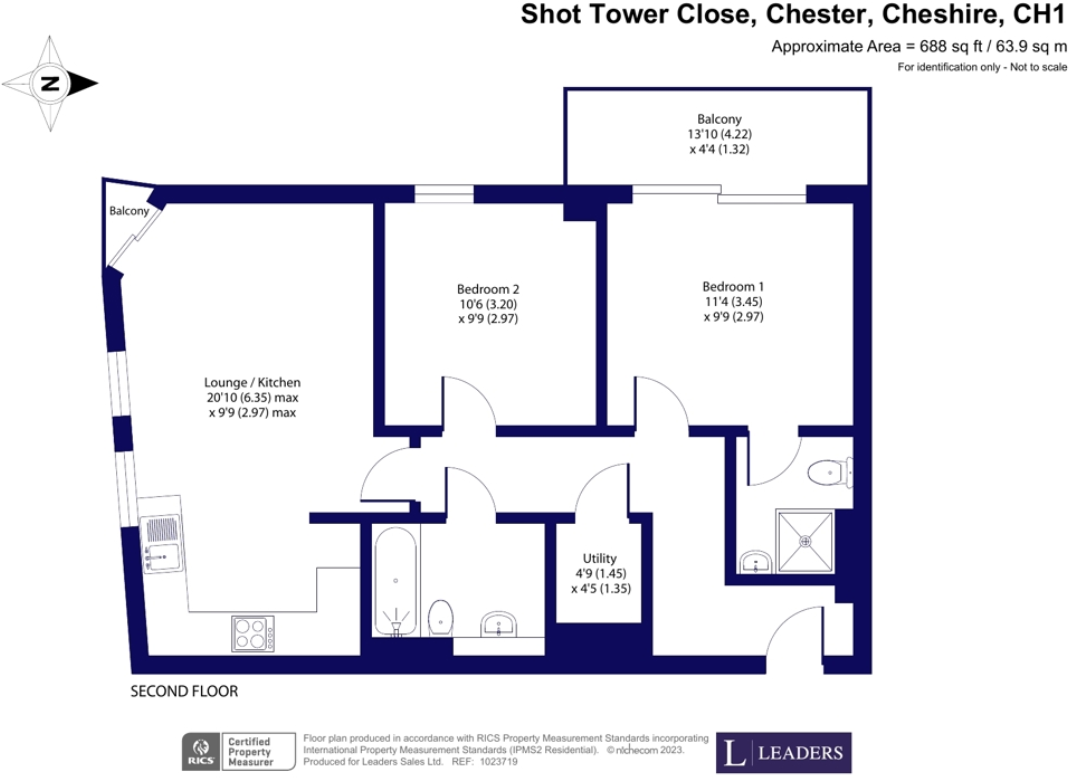 Shot Tower Close, Chester, Cheshire floorplan