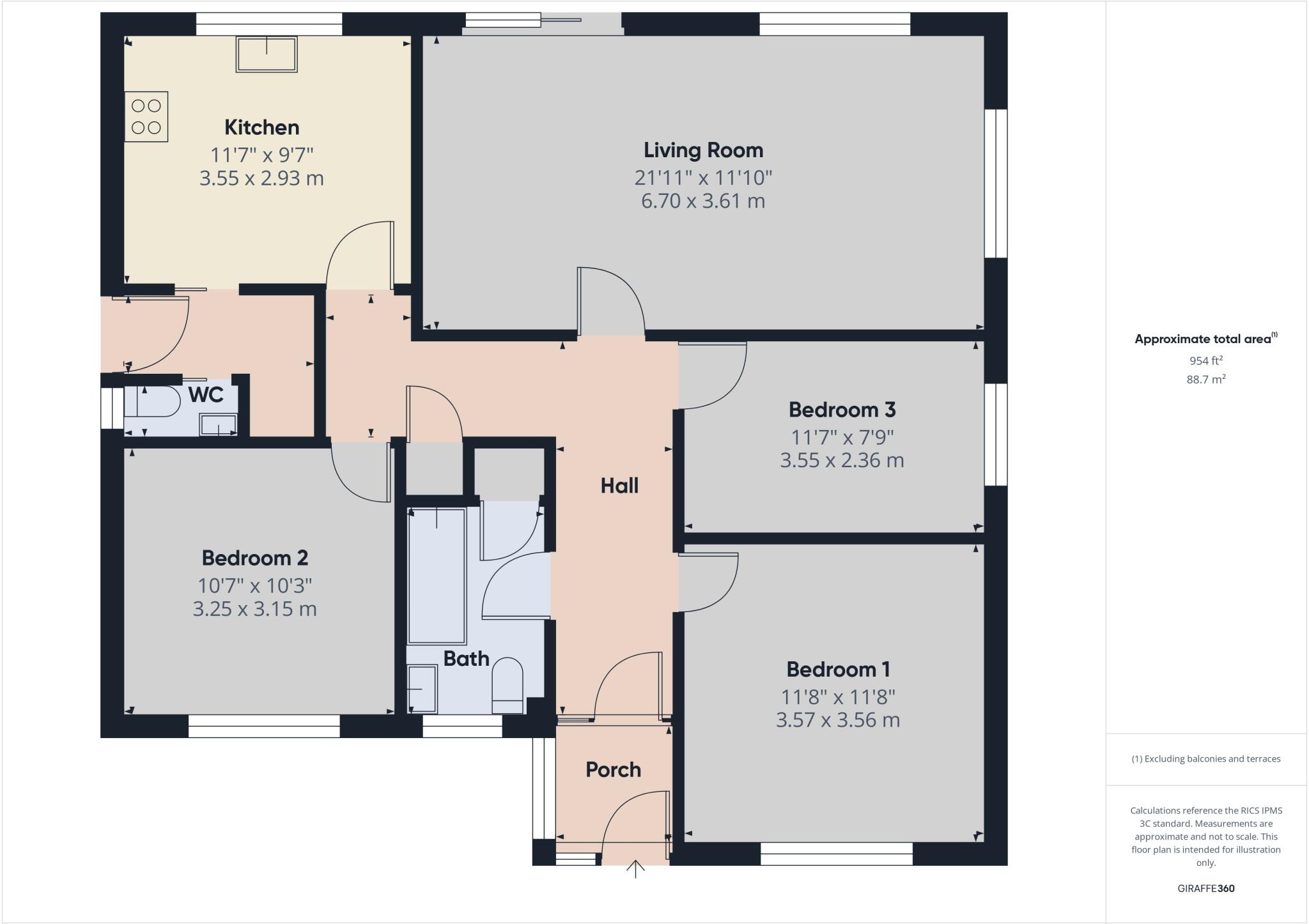 Marhamchurch, Bude, Cornwall floorplan