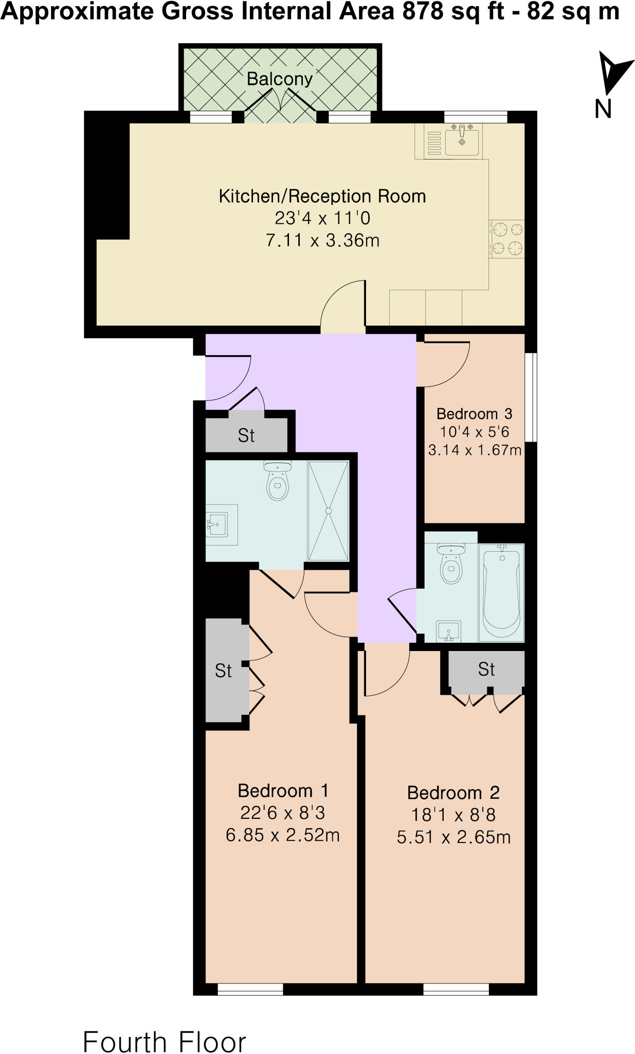 113 Albion Drive, London, E8 floorplan