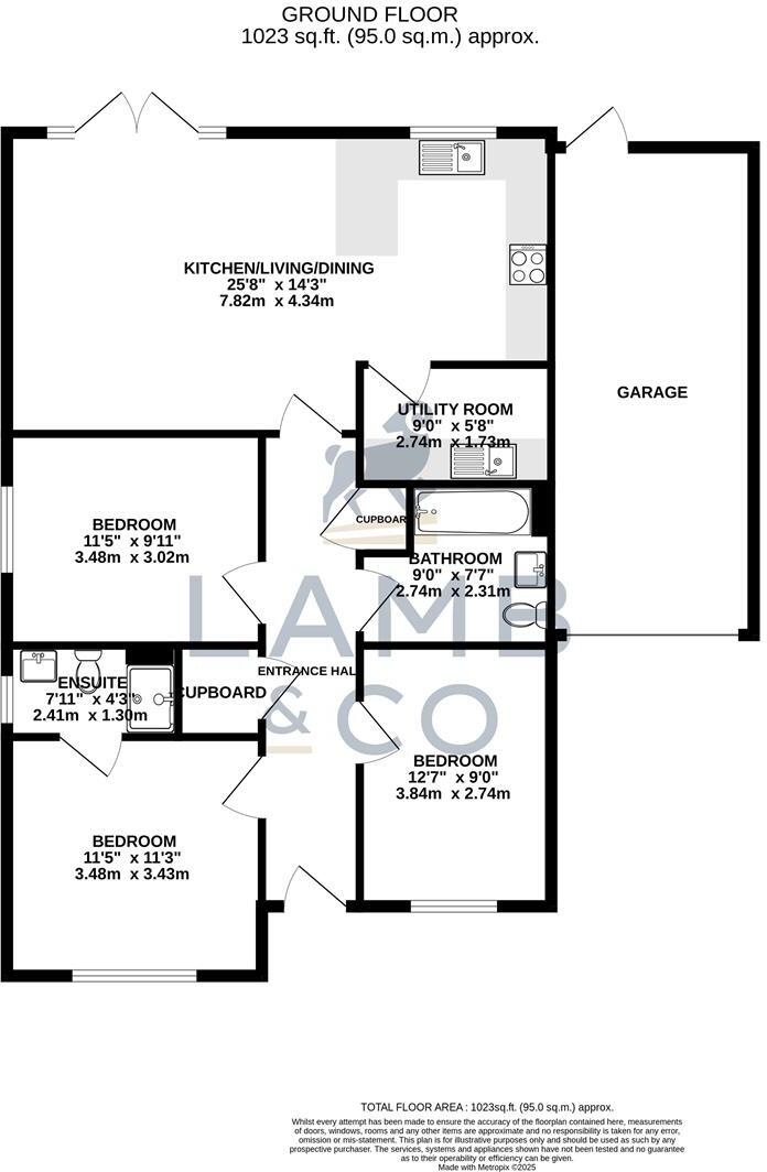 Plot 36, Park Gate Corner, Little Clacton floorplan
