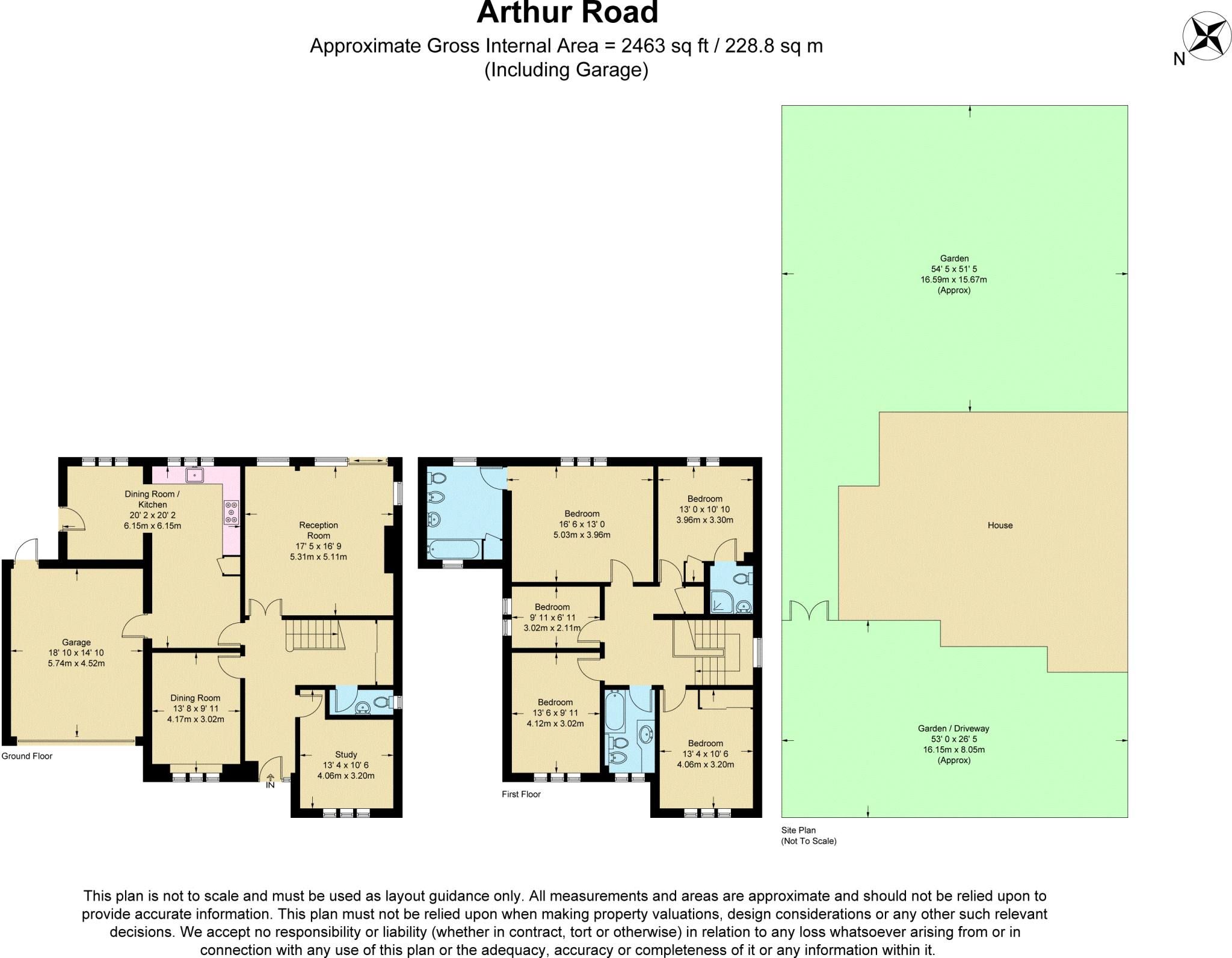 Arthur Road, Wimbledon, London, SW19 floorplan