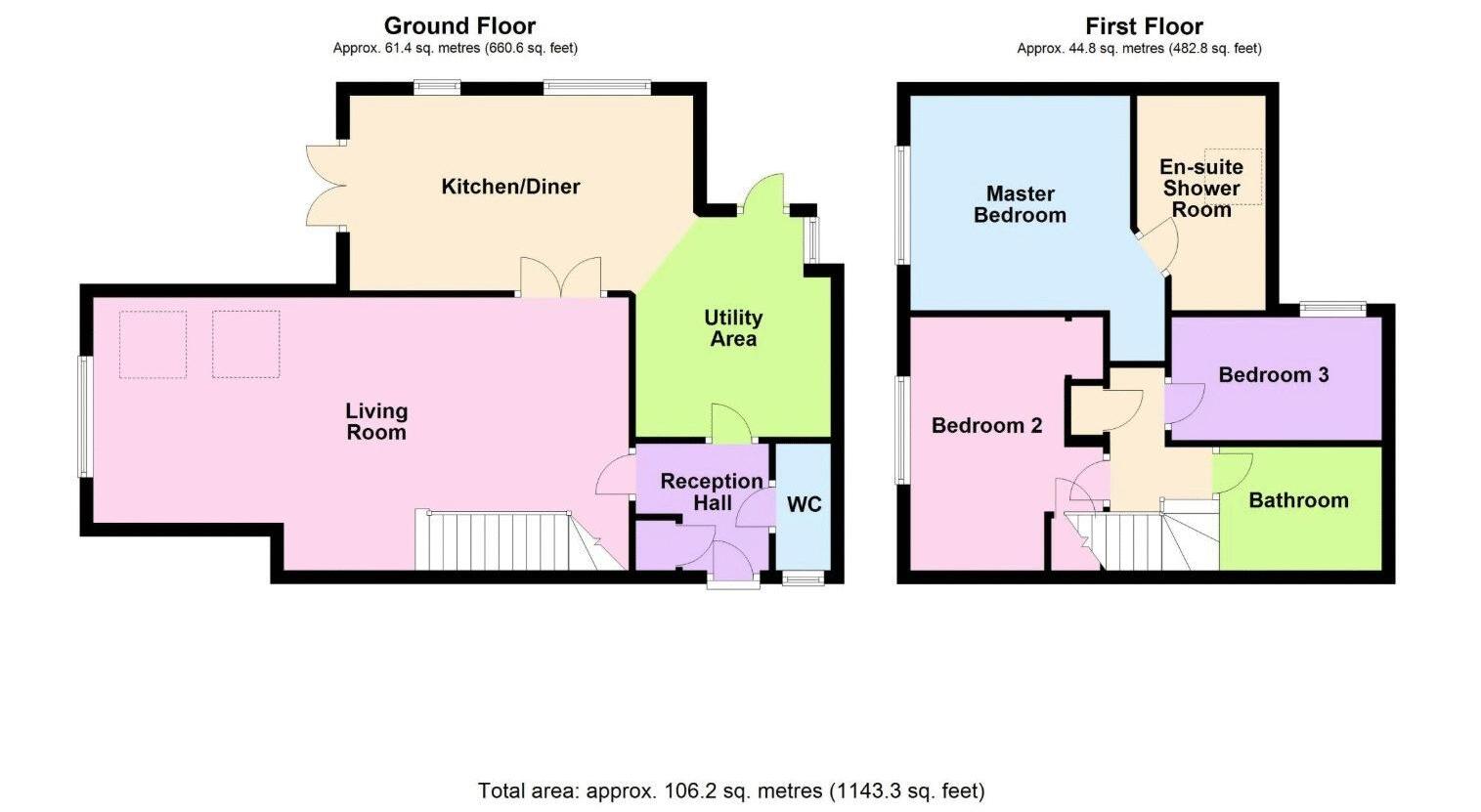 Hayes Drive, Birmingham floorplan