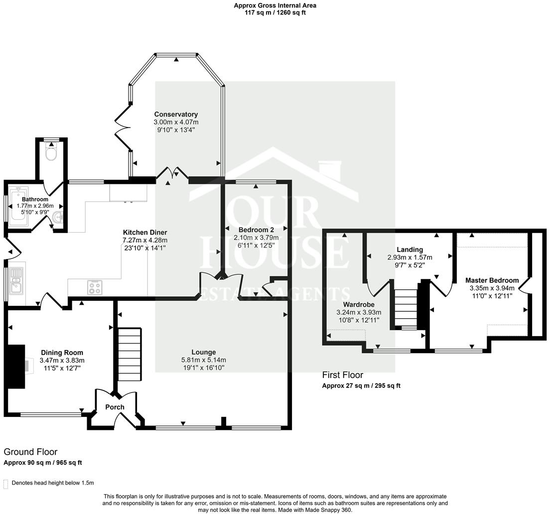 Carrington Avenue, Hornsea floorplan