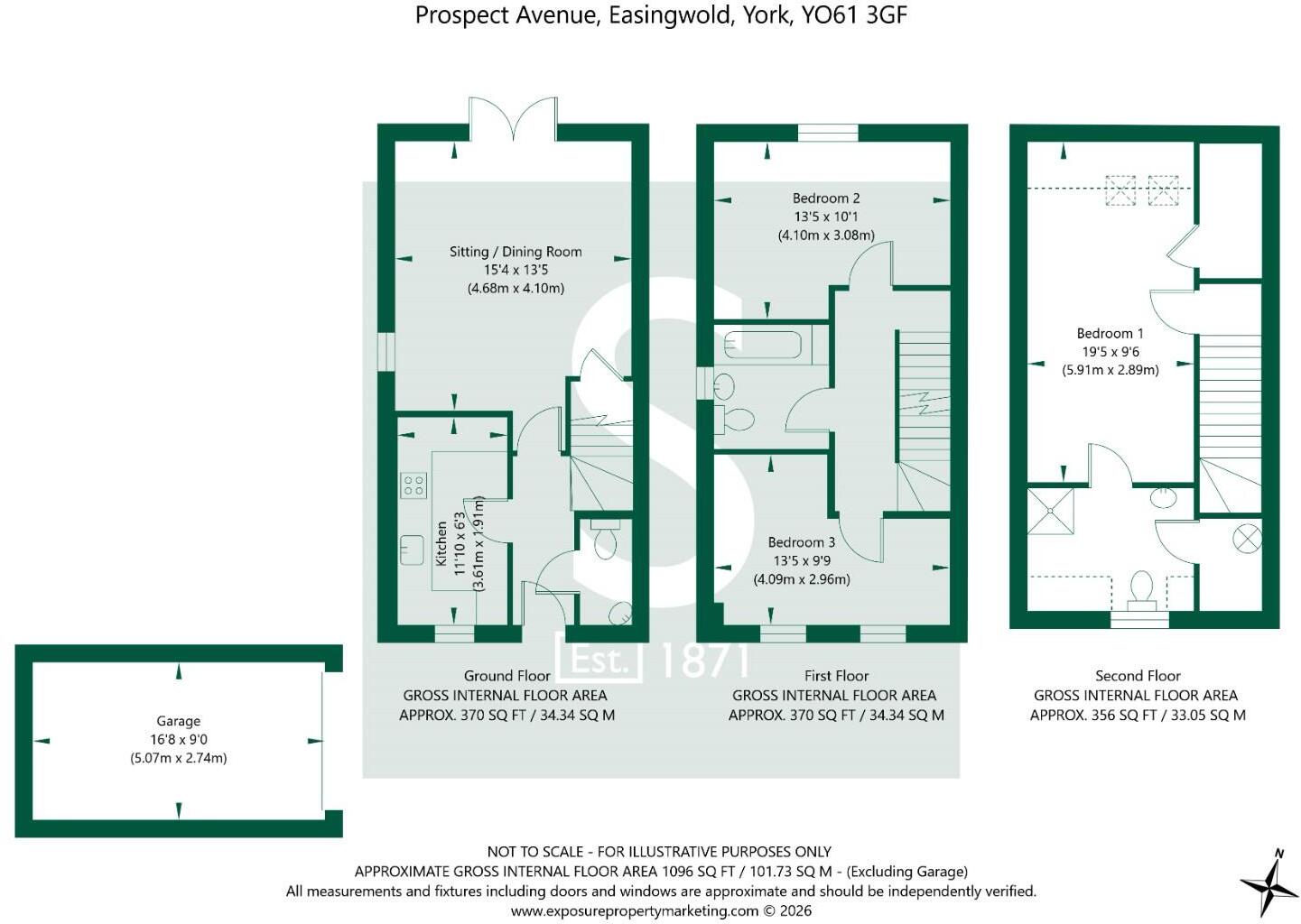 Prospect Avenue, Easingwold floorplan