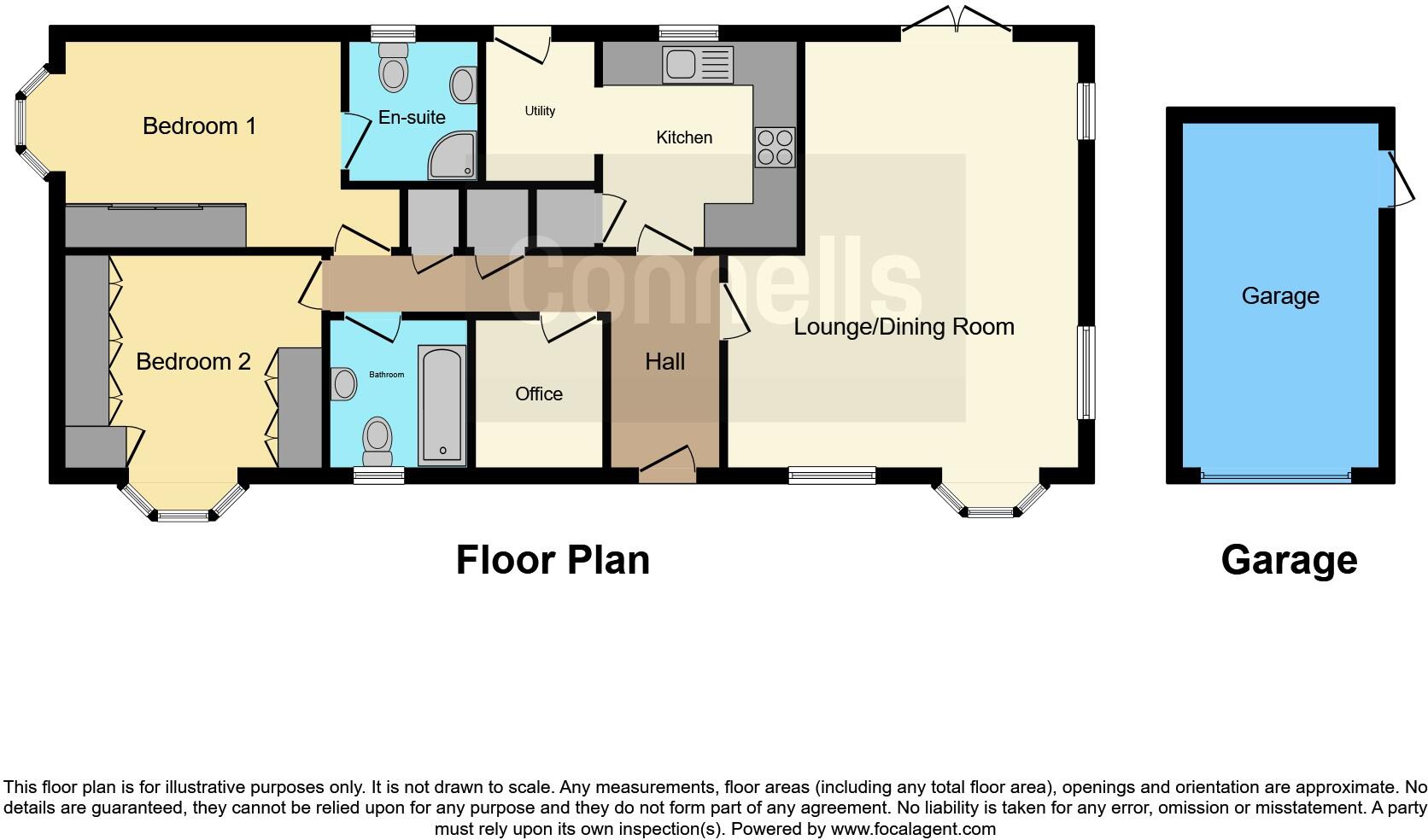 Lodge Park, Langham, Oakham floorplan