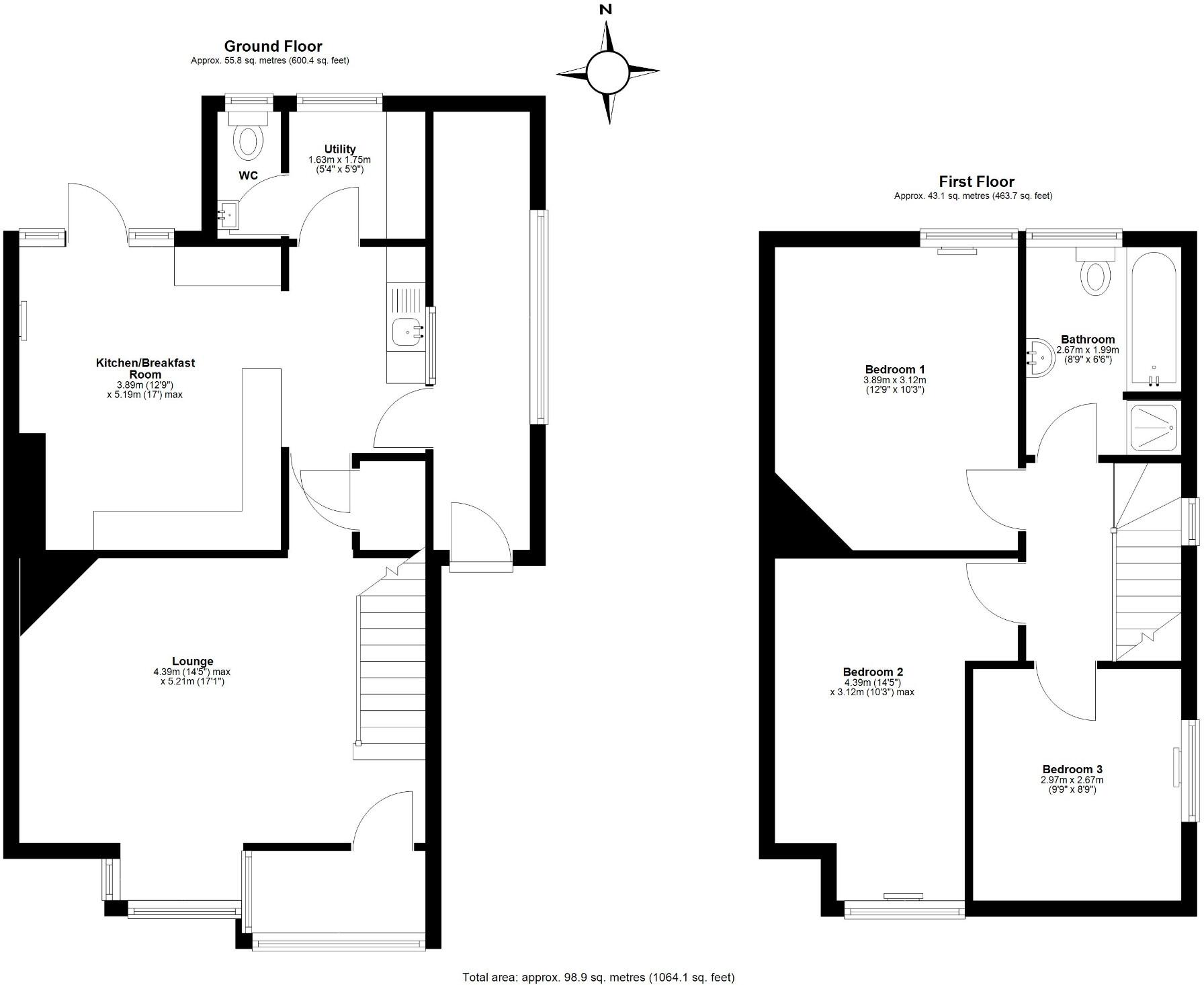 Glen Road, Hindhead, Surrey, GU26 floorplan