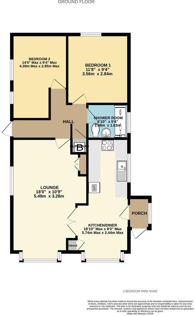 Water End Park, Old Basing, Basingstoke floorplan