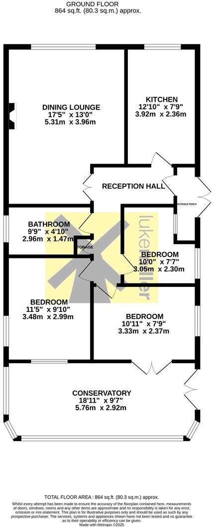 South Kilvington floorplan