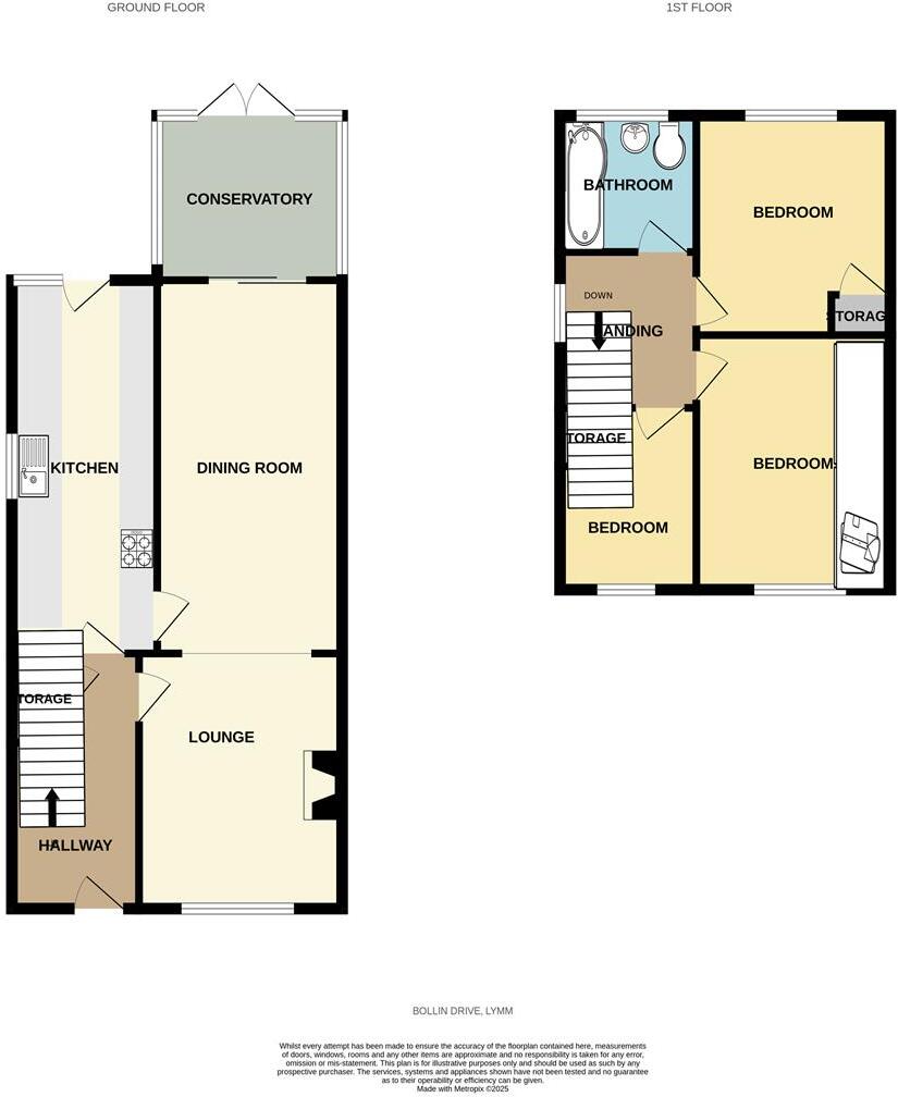 Bollin Drive, Lymm floorplan