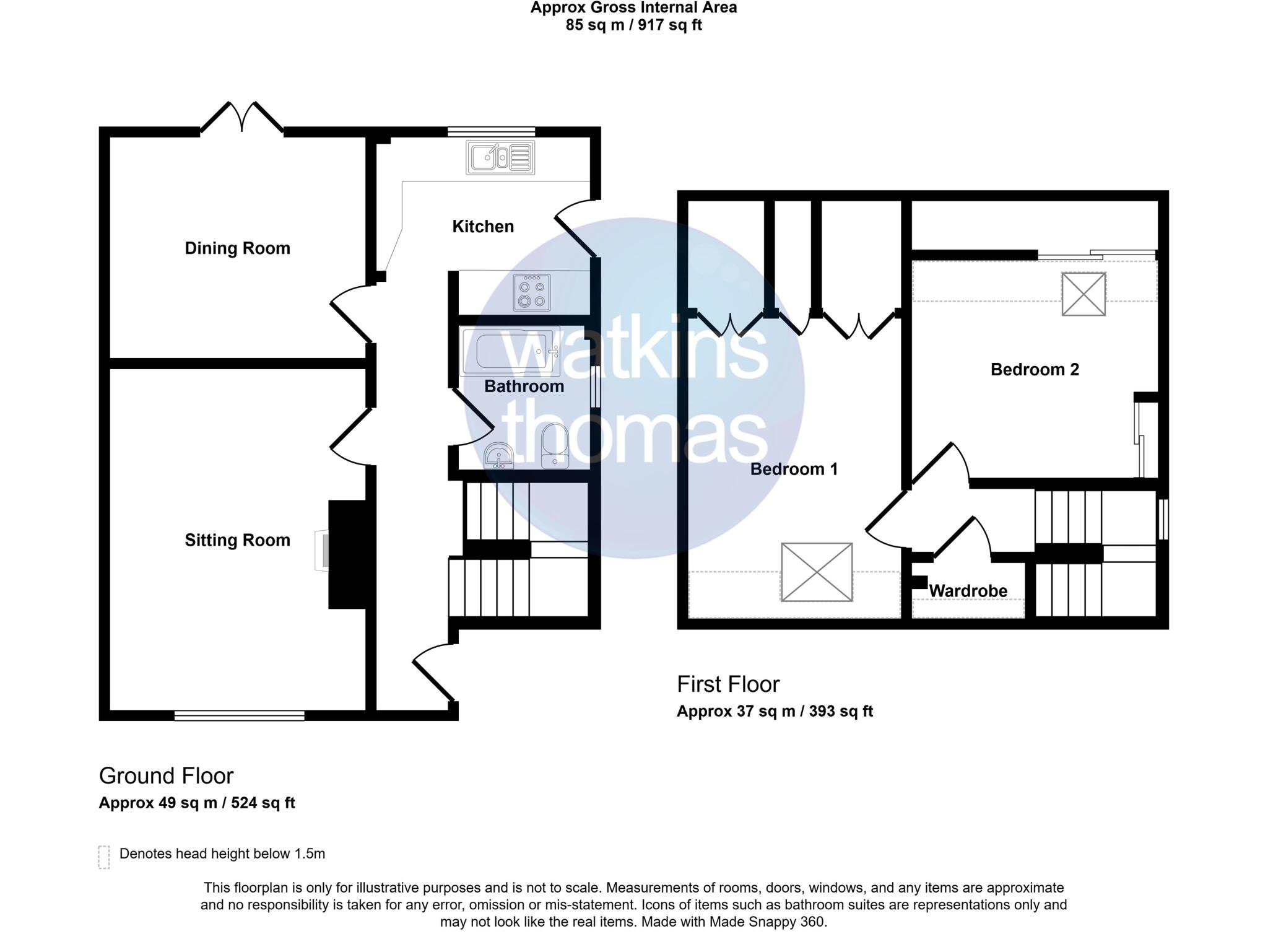 Field Grove View, Hereford, HR1 floorplan