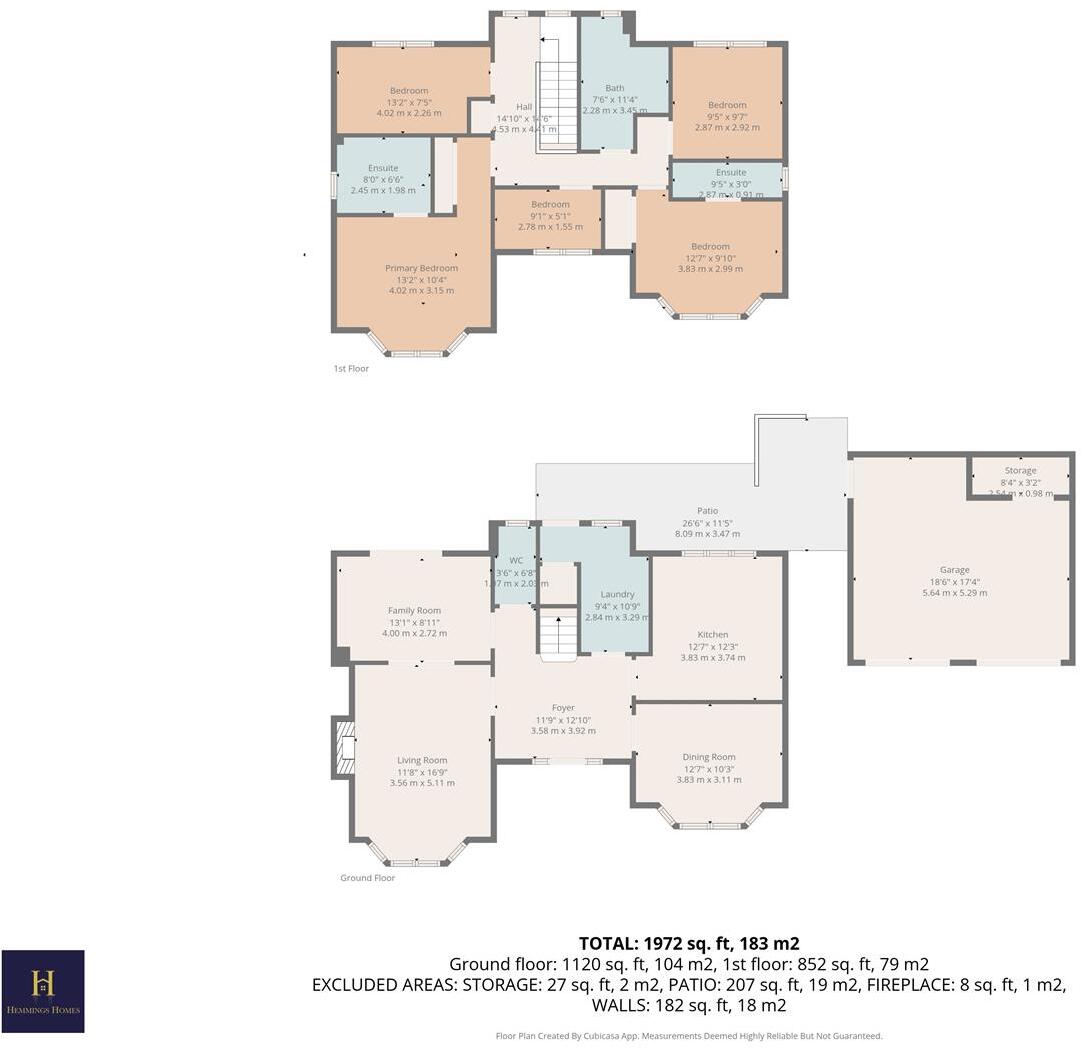 Plover Crescent, Dunfermline floorplan