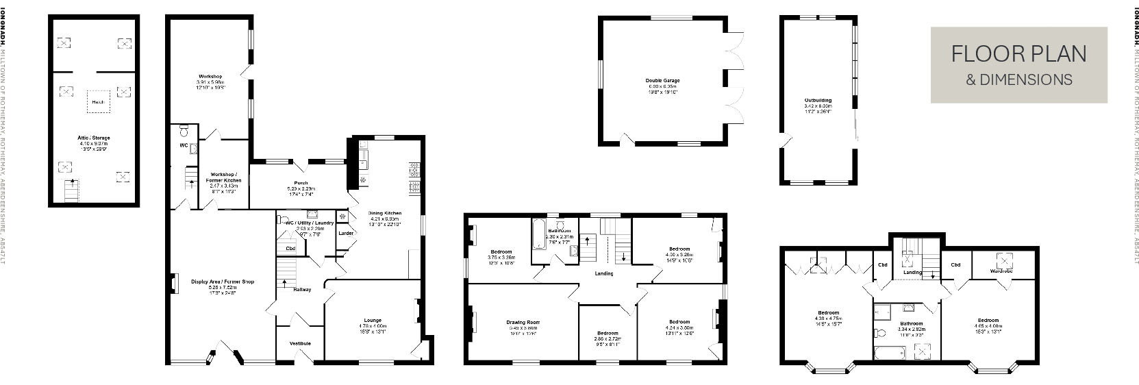 Iongnadh, Milltown of Rothiemay, Rothiemay, AB54 7LT floorplan