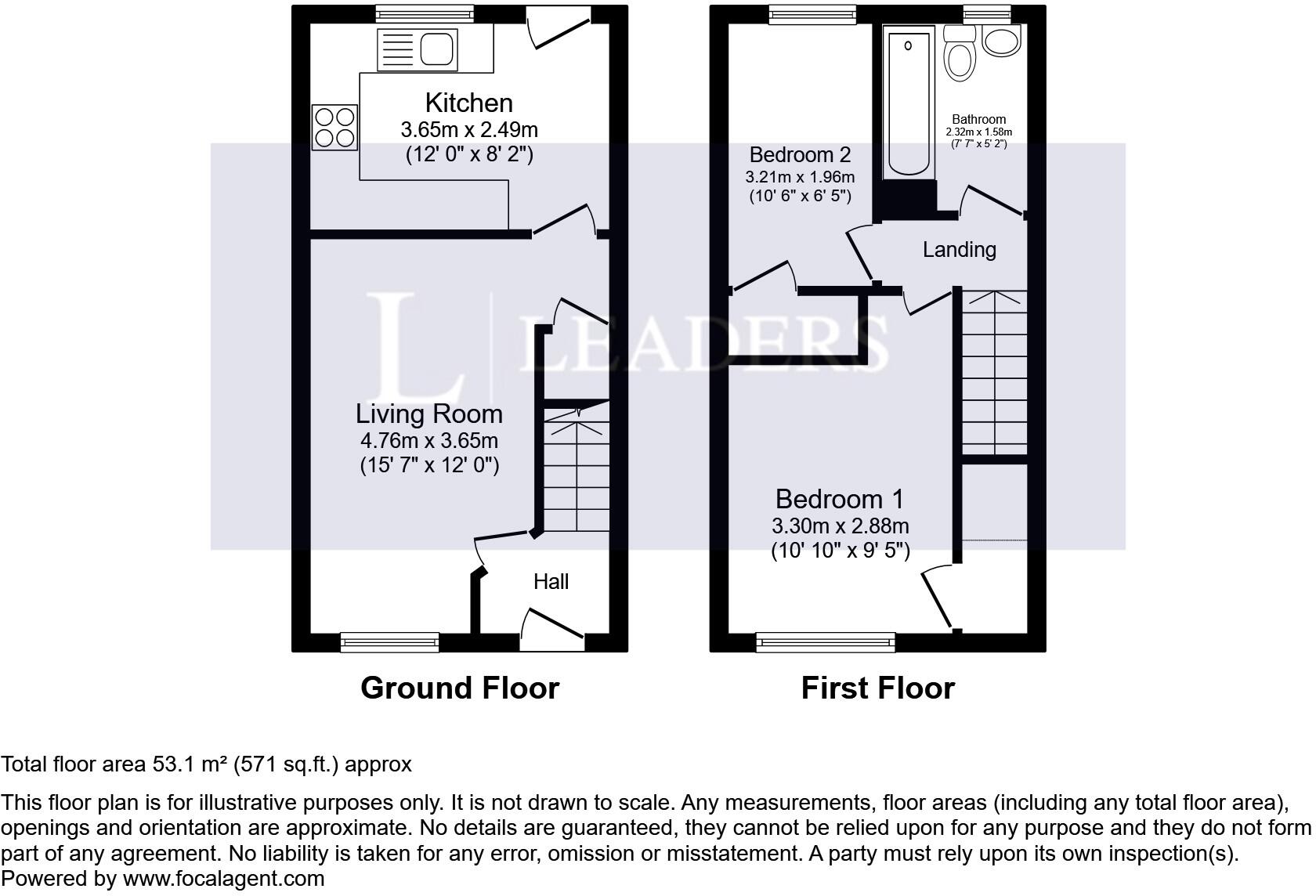 Byron Way, PE9 floorplan