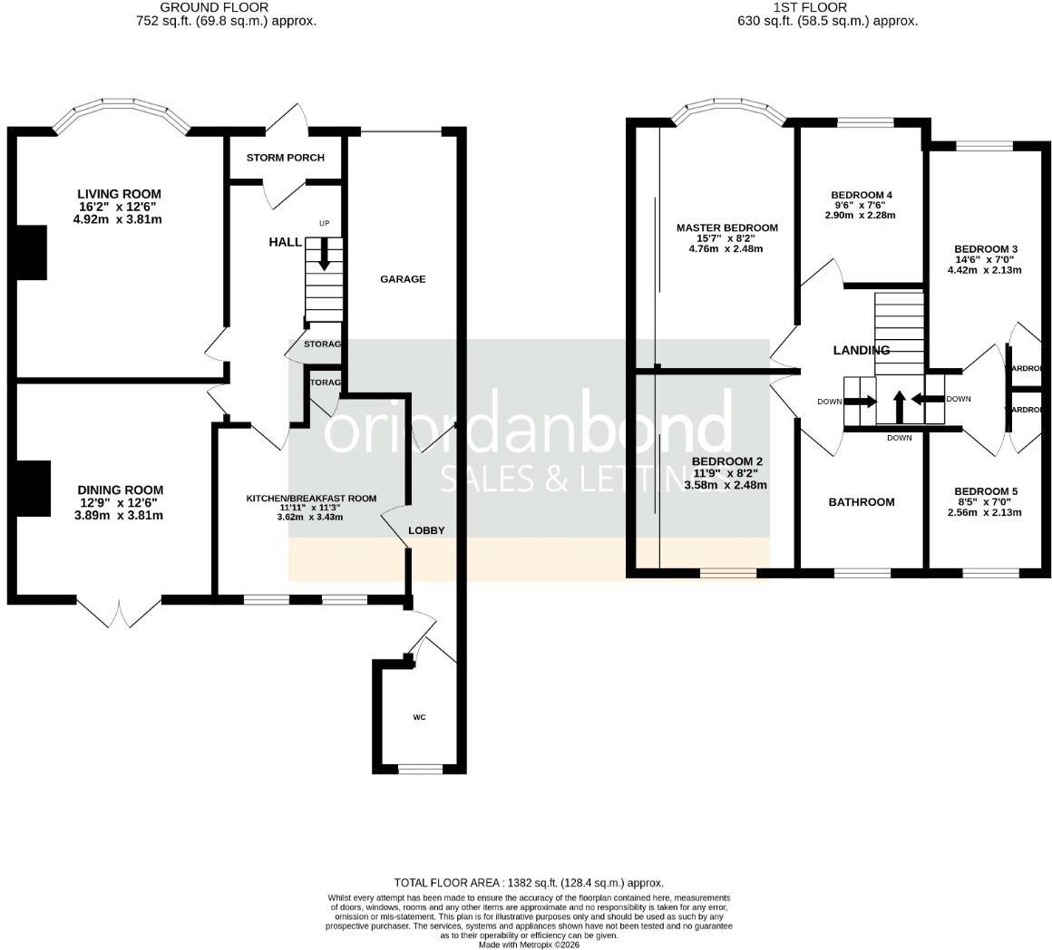 Coaching Walk, Westone, Northampton NN3 floorplan