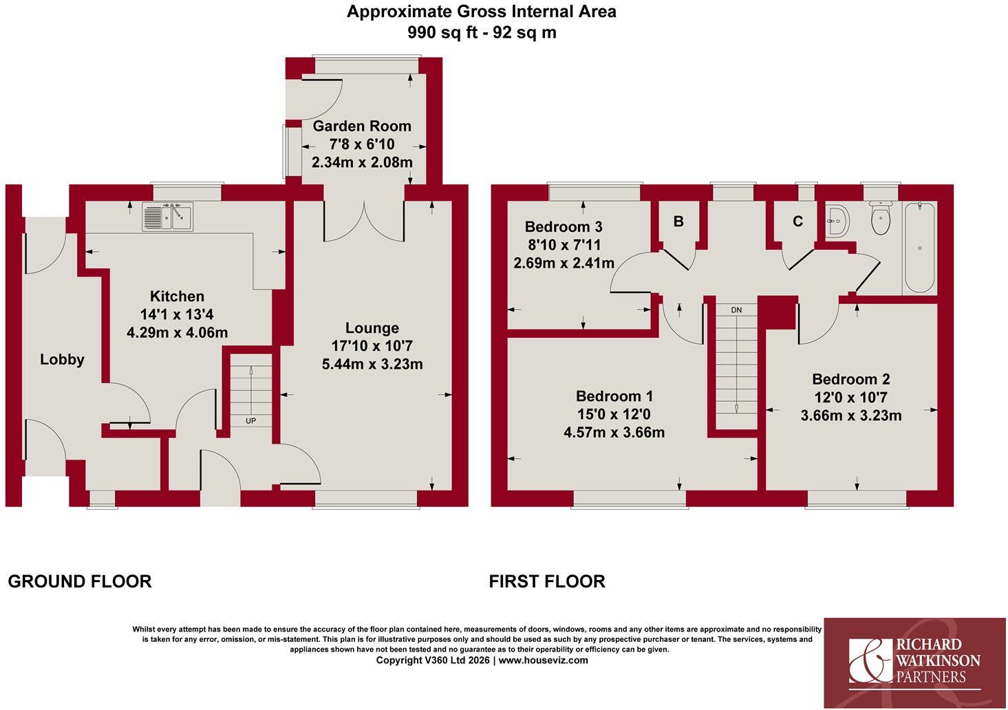 Queens Road, Radcliffe-On-Trent, Nottingham floorplan