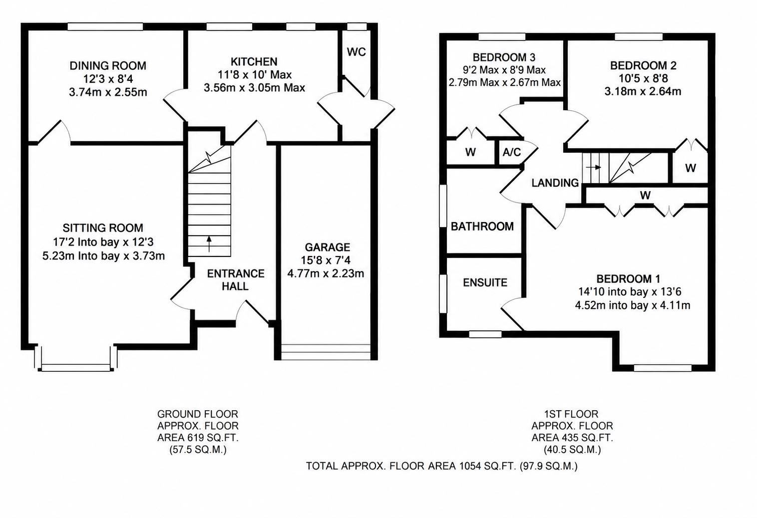 Frosty Hollow, East Hunsbury, Northampton floorplan