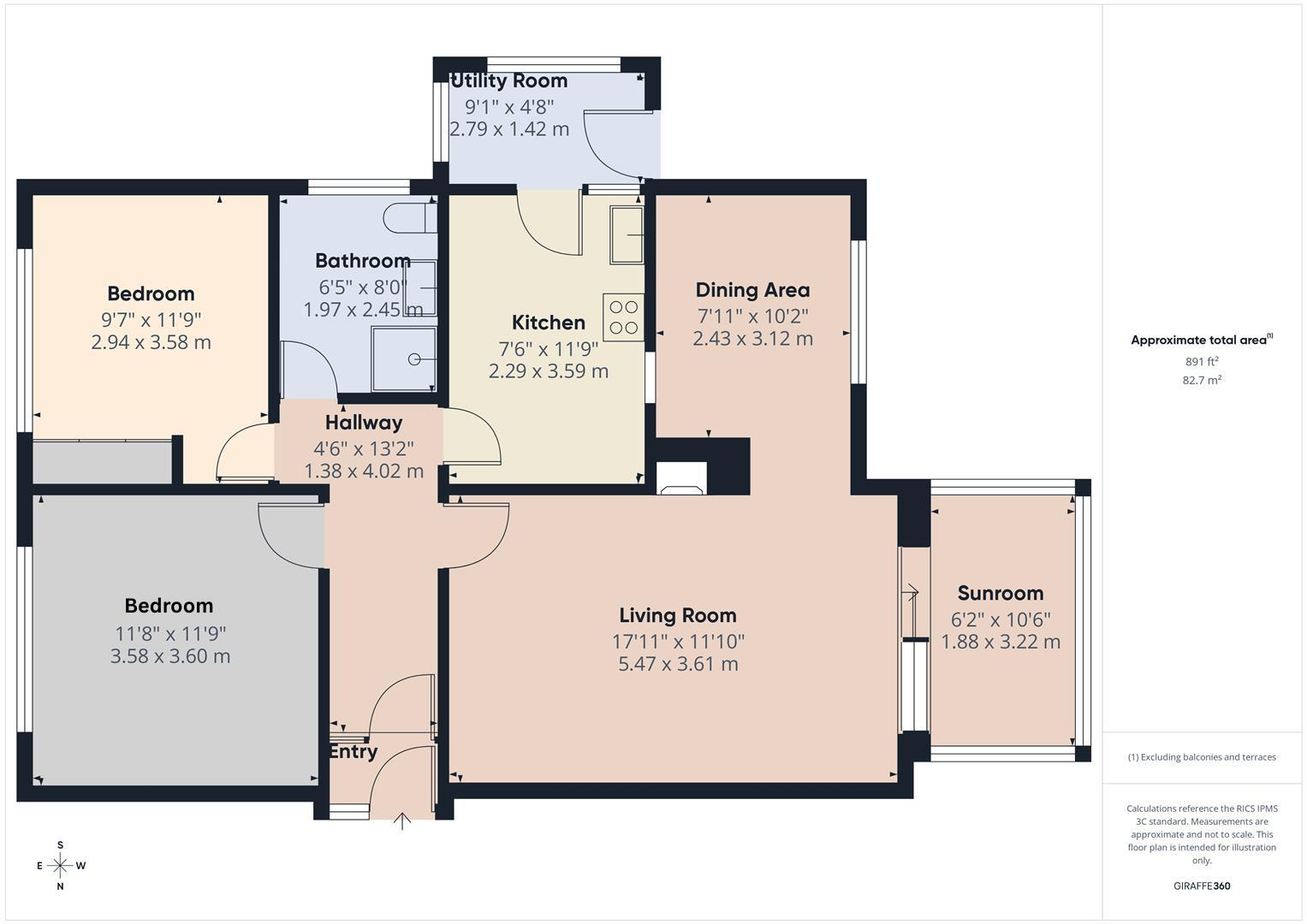 Windermere Road, Bolton Le Sands floorplan