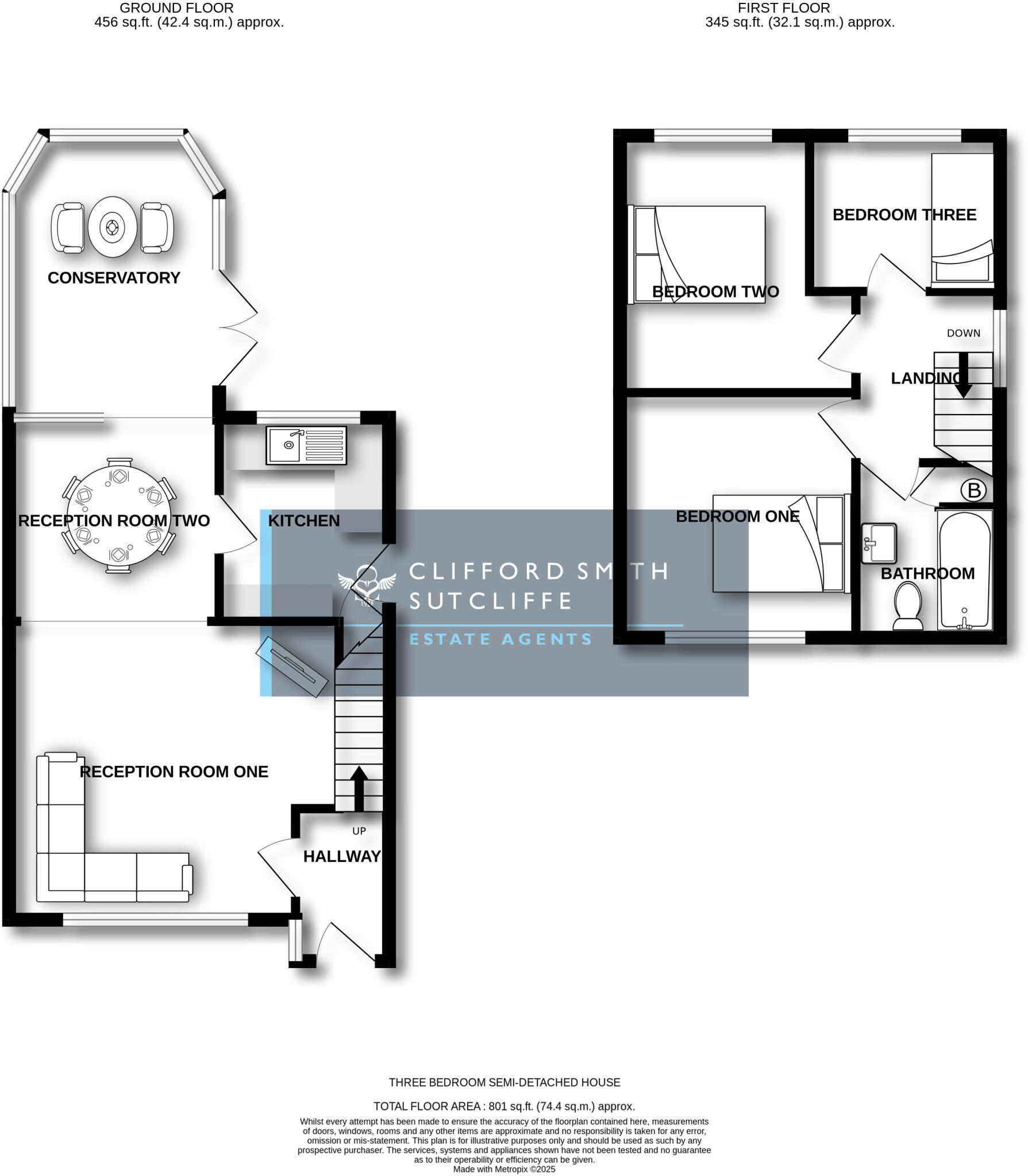 Sandiway Drive, Briercliffe, Burnley floorplan