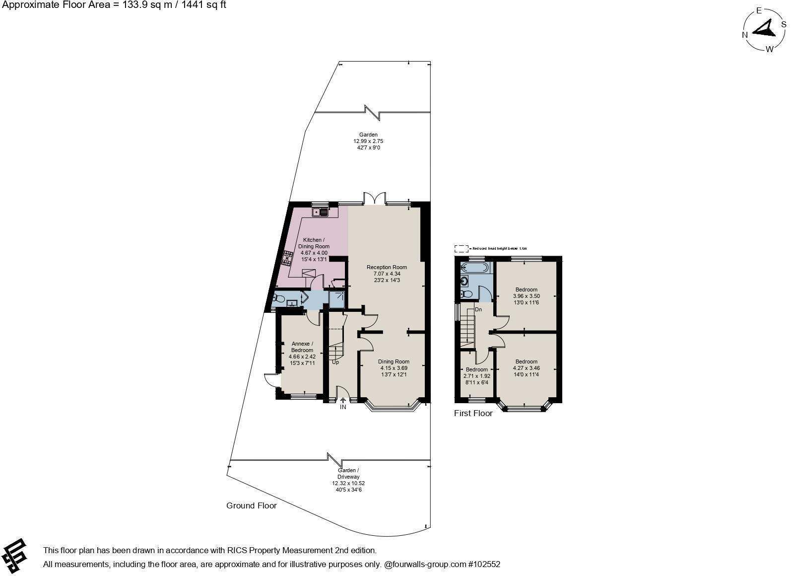 The Drive, Isleworth, TW7 floorplan