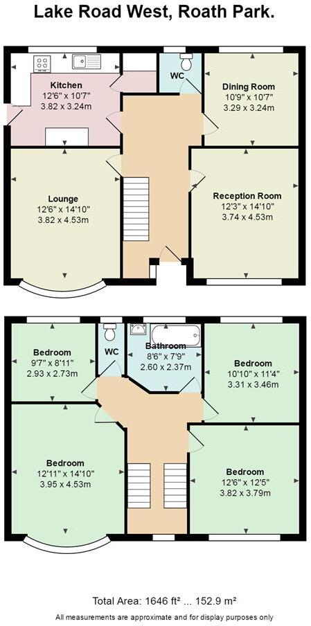 Lake Road West, Roath Park floorplan