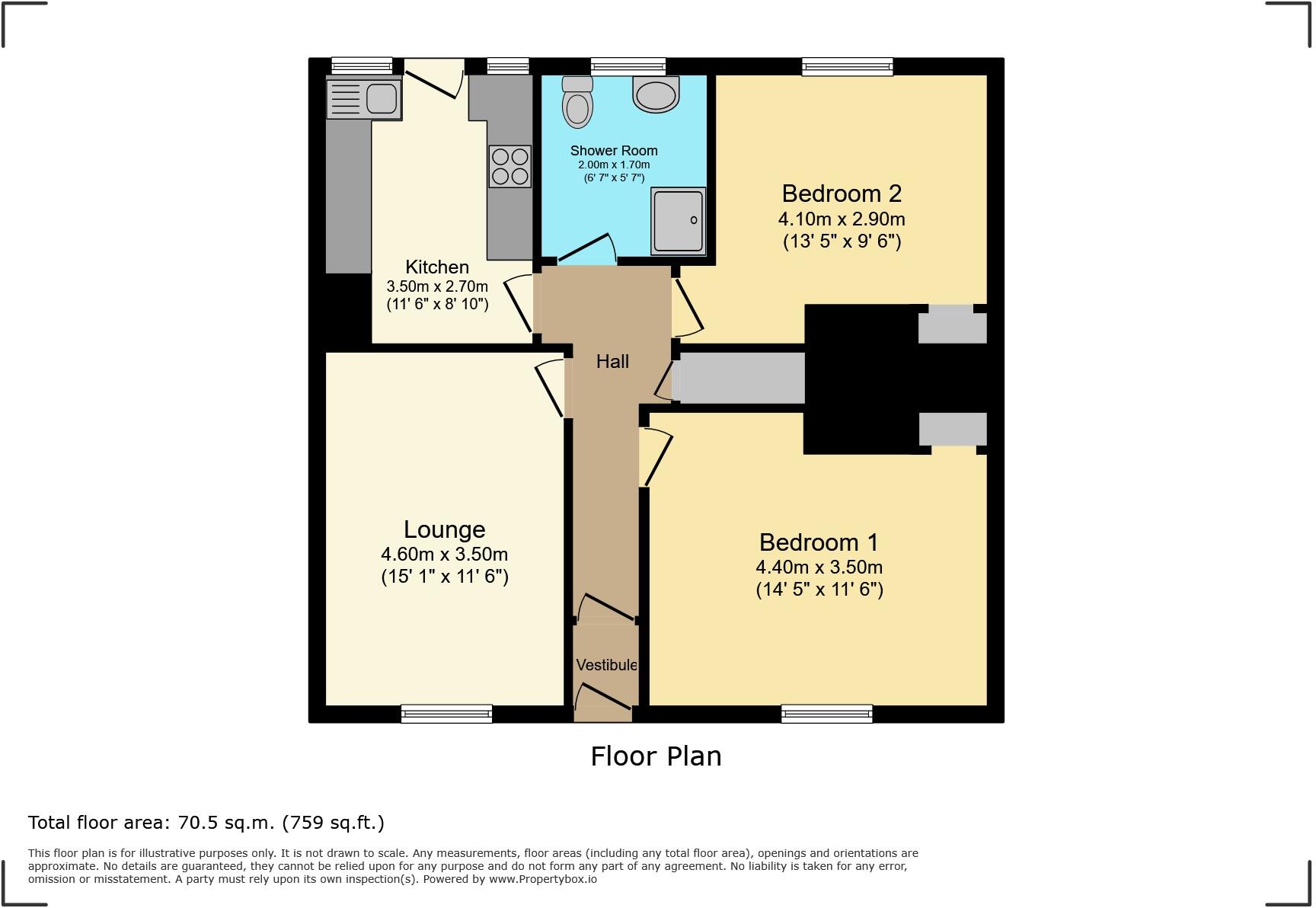 Thistle Street, Cowdenbeath, KY4 floorplan