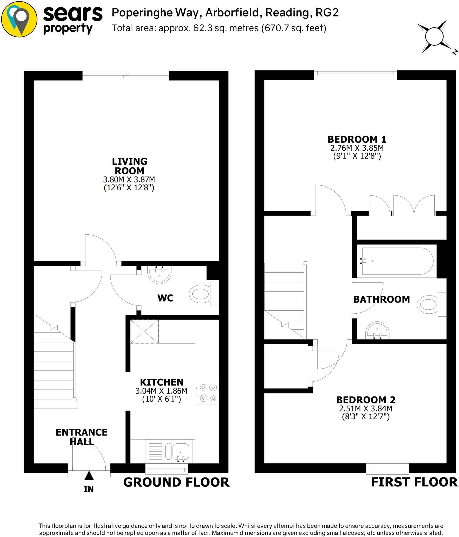 Poperinghe Way, Arborfield, Reading, RG2 floorplan