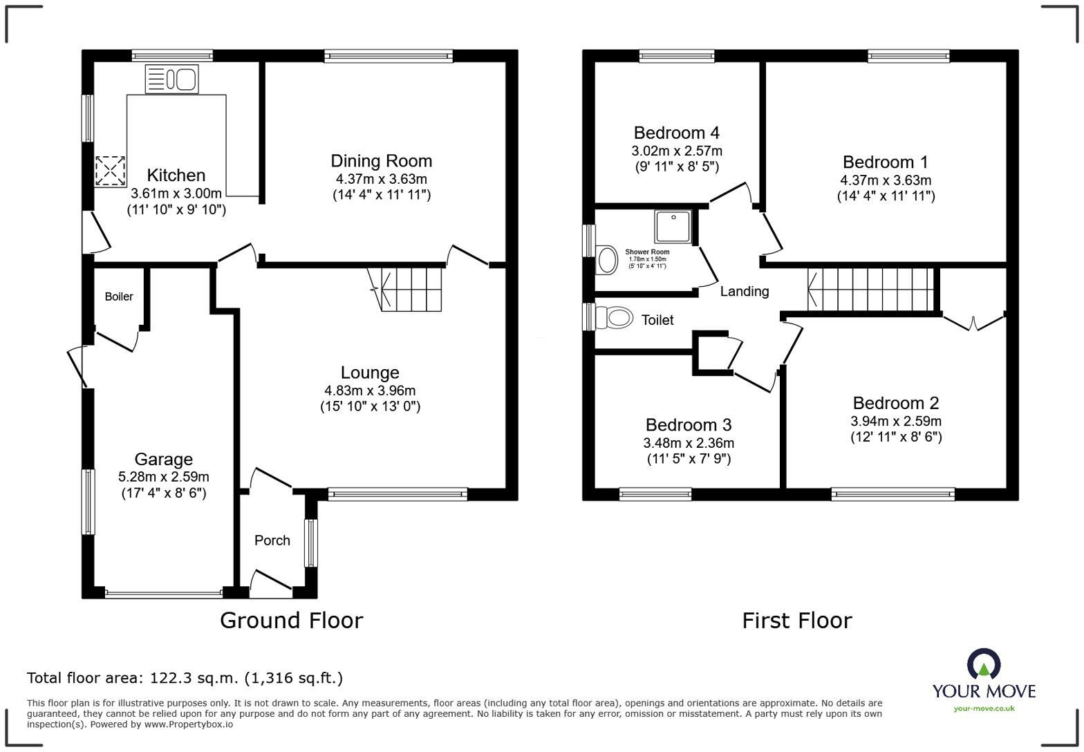 Havisham Road, Chalk, Kent, DA12 floorplan