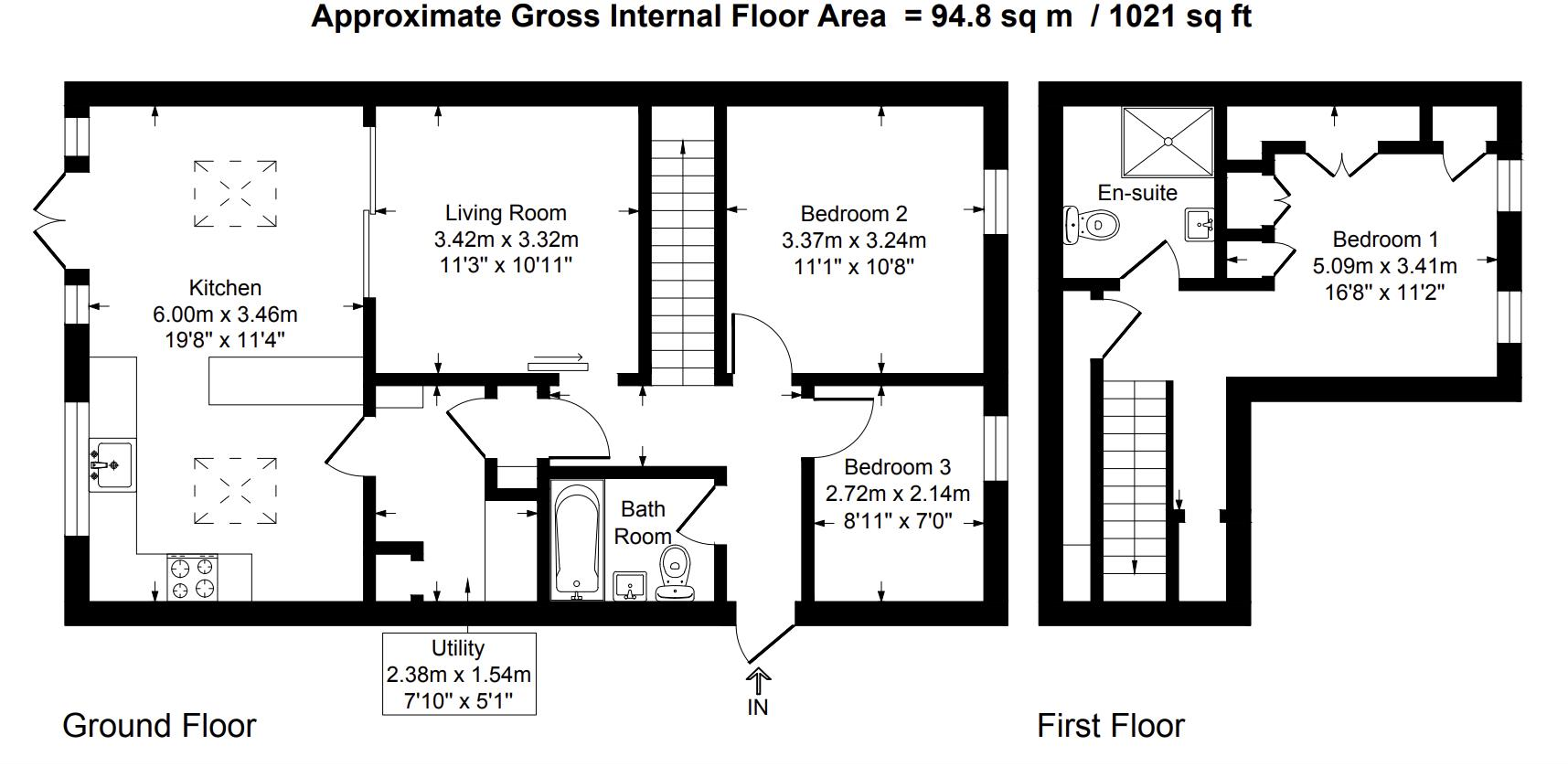 Downesway, Benfleet floorplan