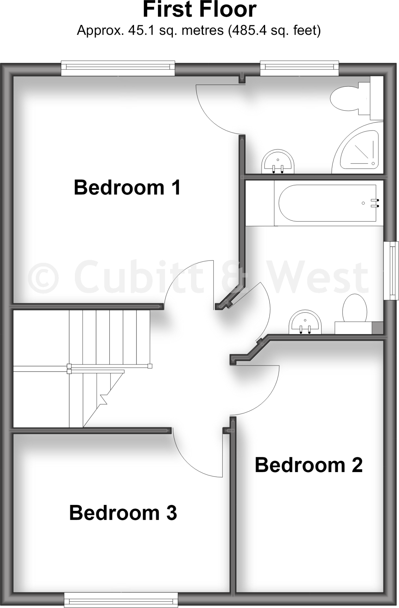 Mulberry Way, Crowborough, East Sussex floorplan