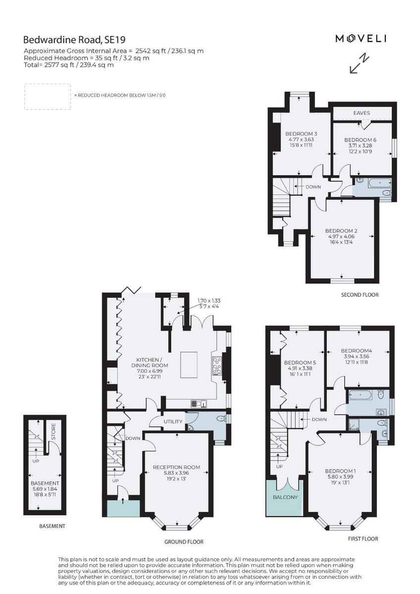 Bedwardine Road, London, SE19 floorplan
