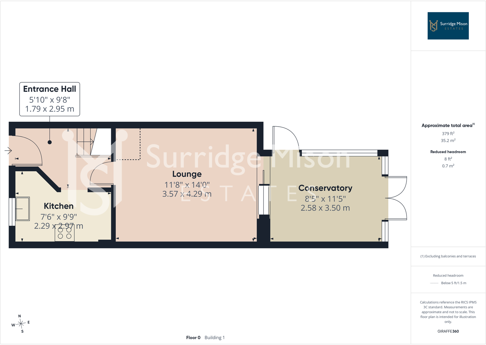 The Belfry, Hailsham, East Sussex, BN27 floorplan