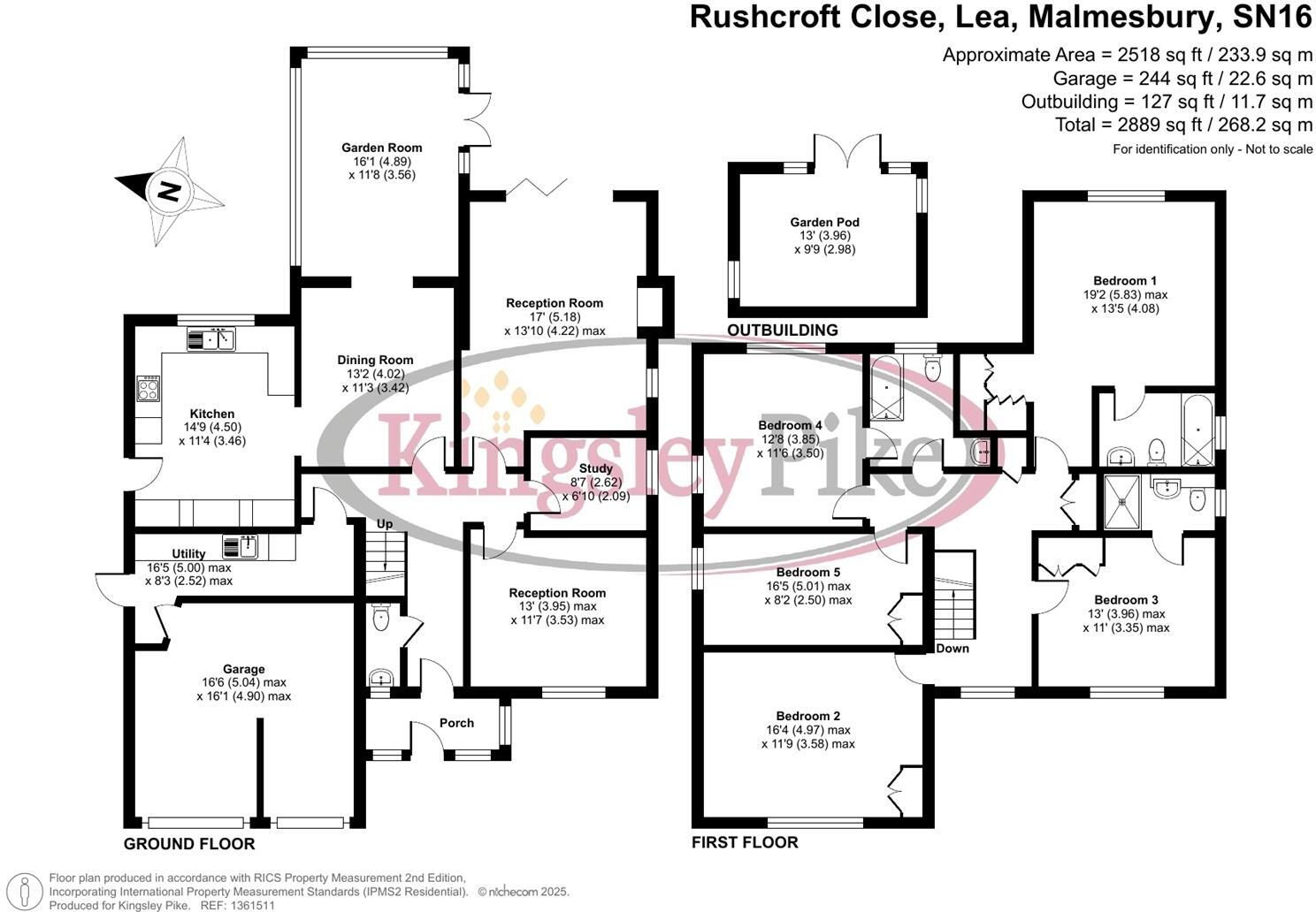 Rushcroft Close, Lea, Malmesbury floorplan