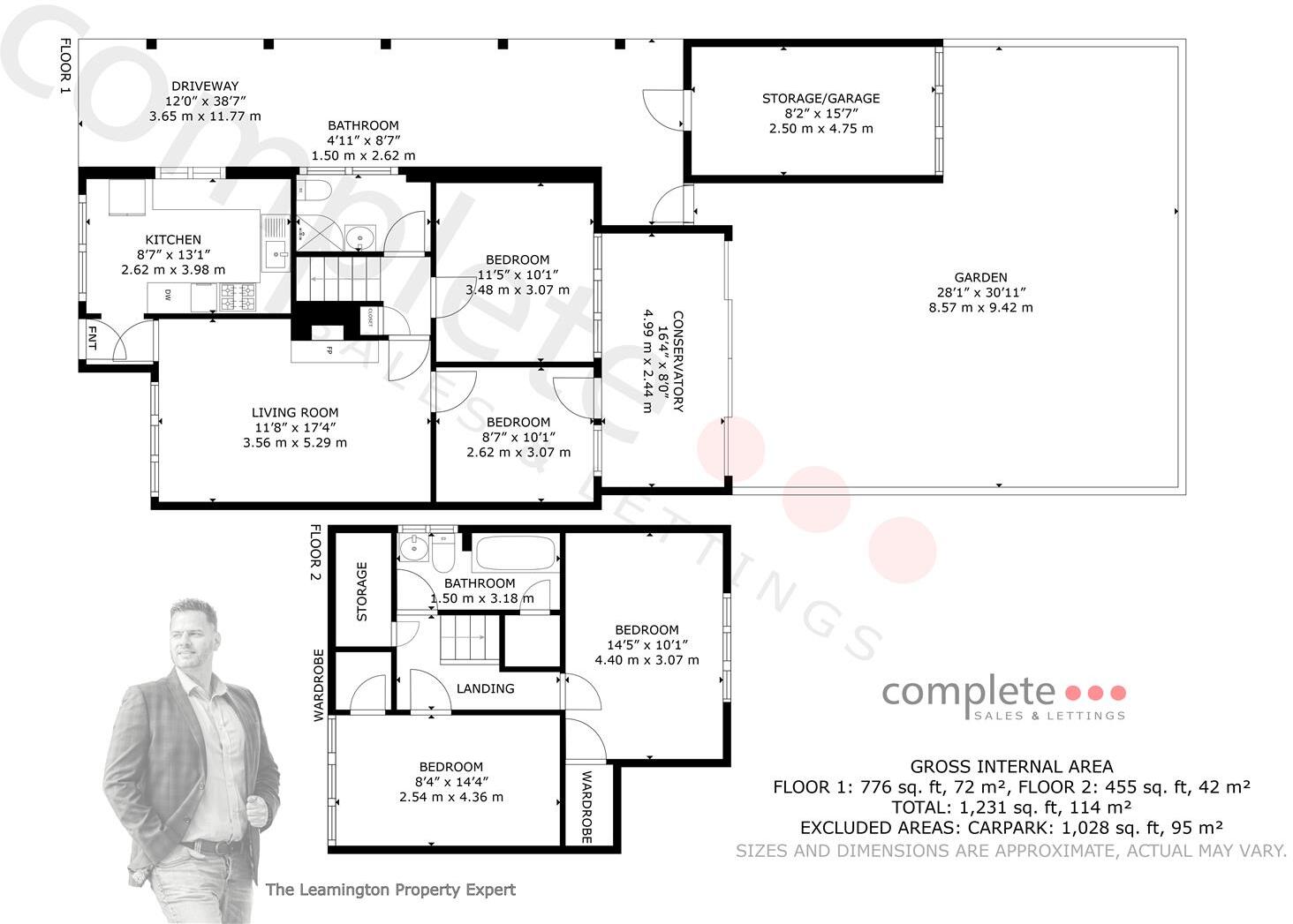 Epping Way, Leamington Spa floorplan