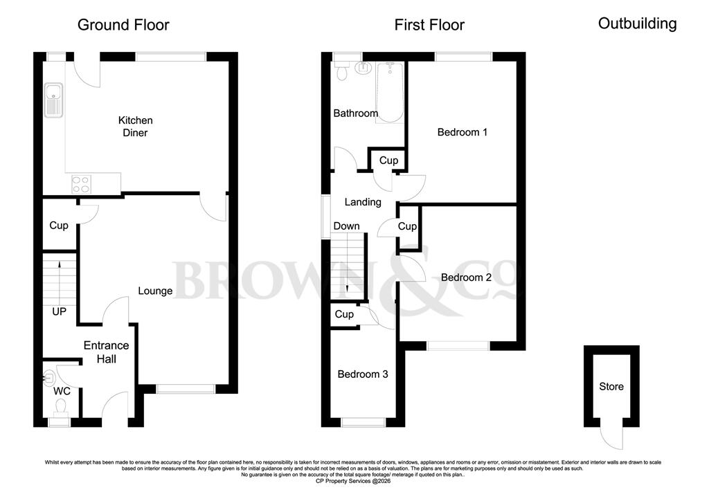 East Walk, Retford, Nottinghamshire DN22 7YF floorplan