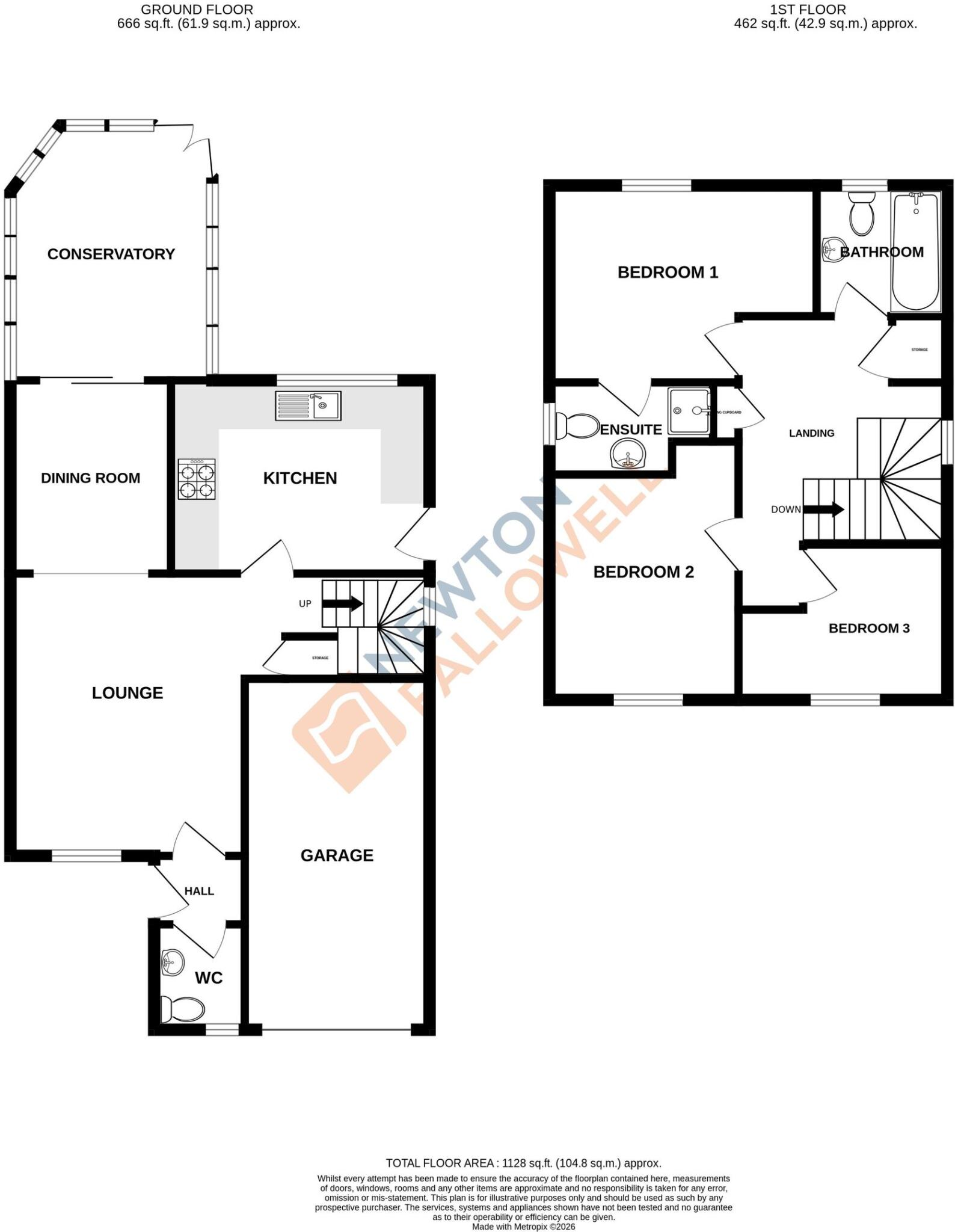 Waterloo Drive, Morton, PE10 floorplan