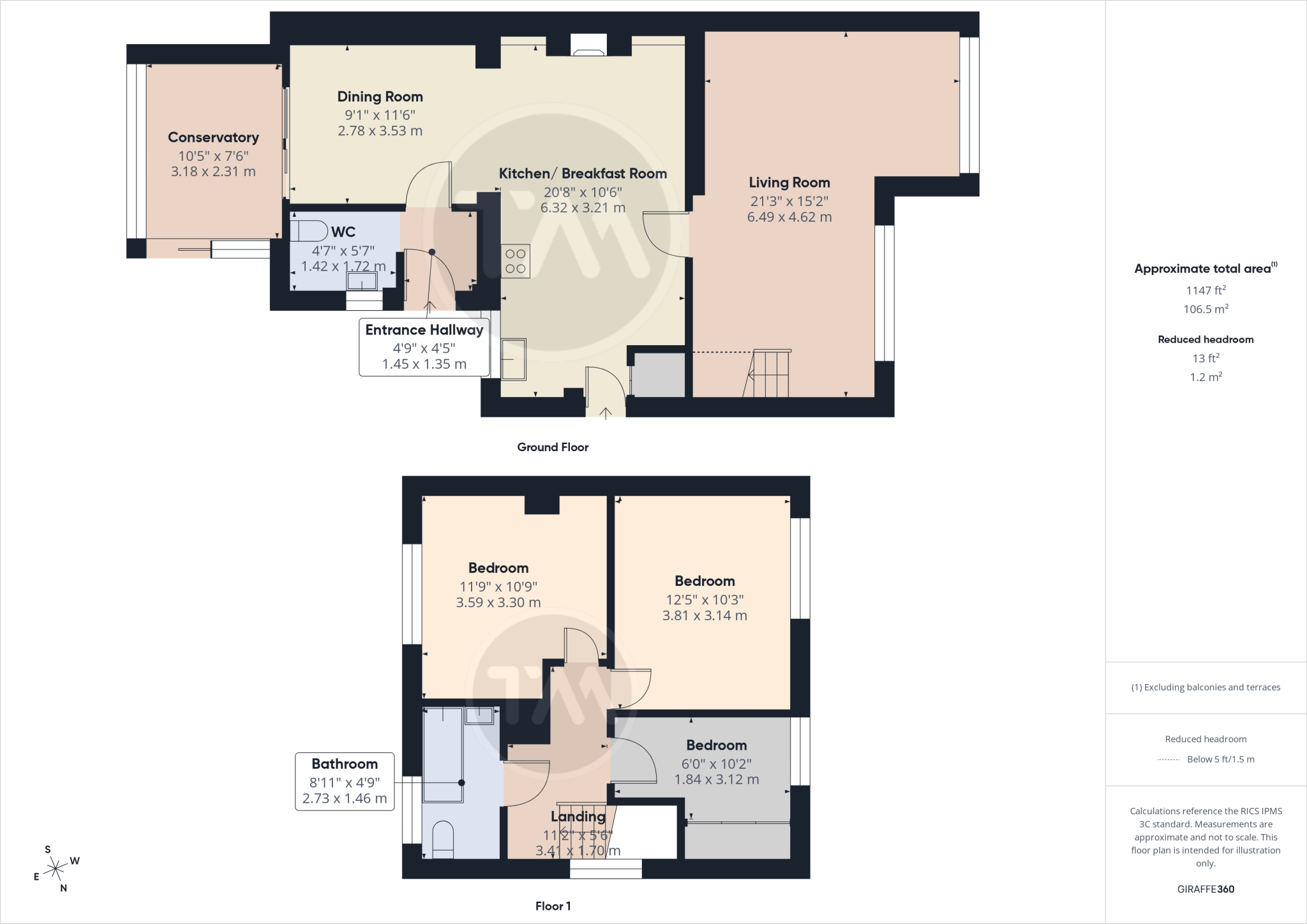 High Street, Southoe, St. Neots, Cambridgeshire, PE19 floorplan