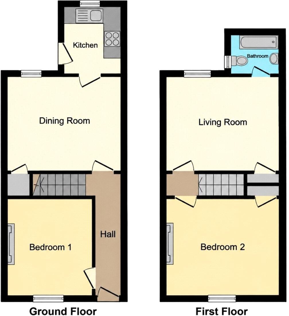 Stanton Street, Manchester, Greater Manchester, M11 floorplan