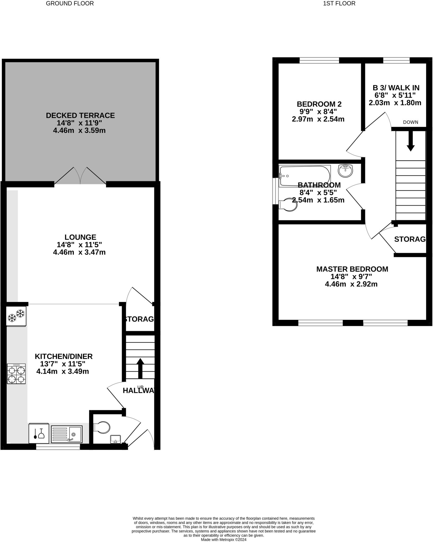 Roundwood Avenue, Bradford, BD10 floorplan