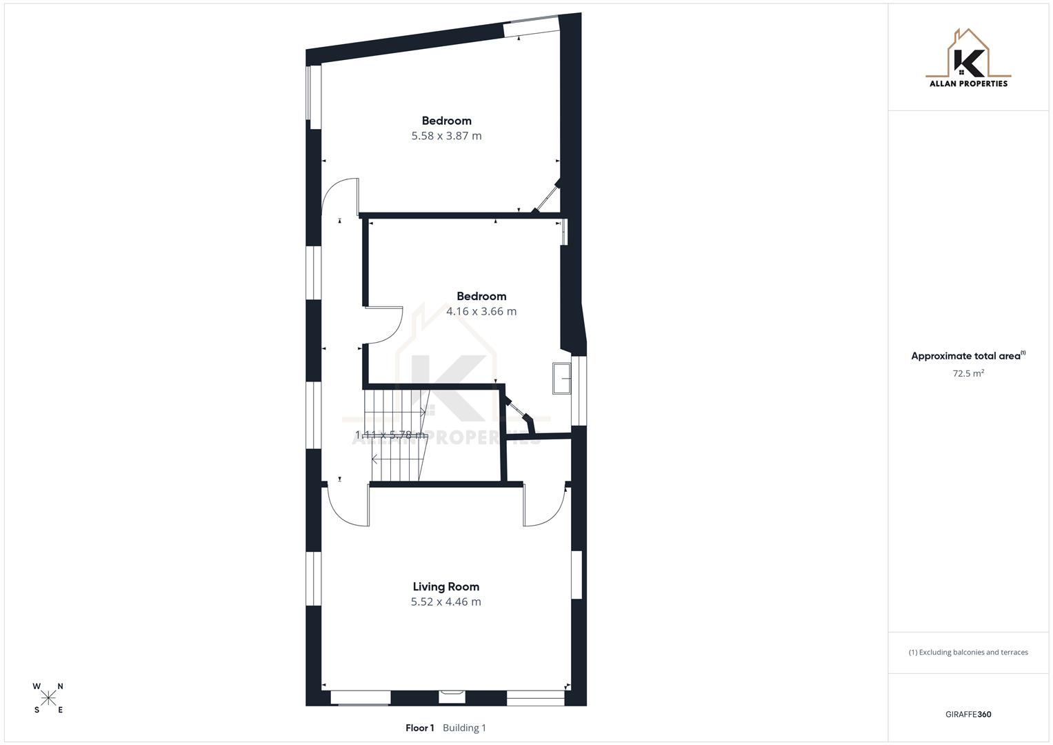 118 Victoria Street, Stromness, Orkney, KW16 3BU floorplan