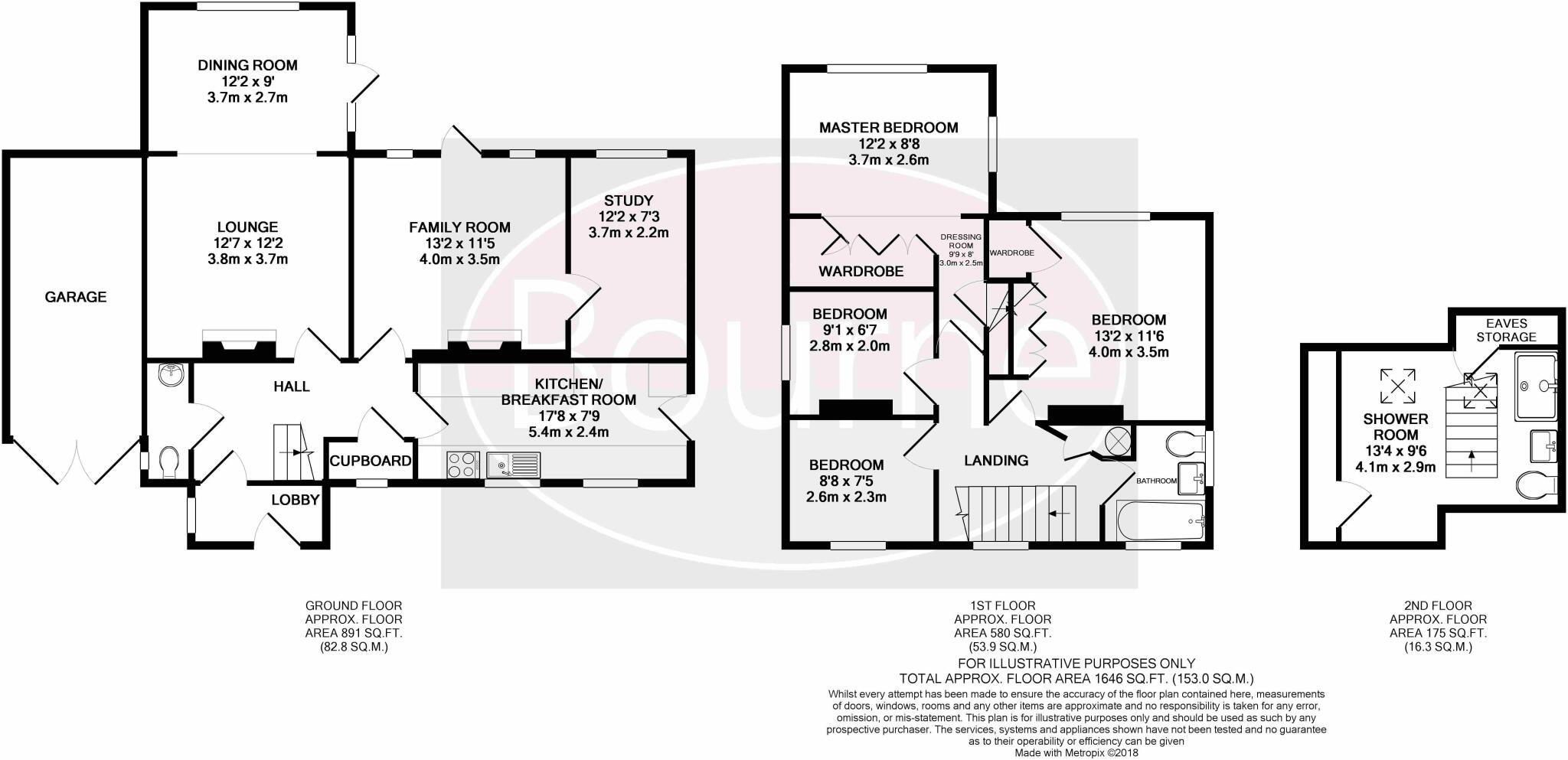 Long Garden Walk, Farnham, Surrey, GU9 floorplan