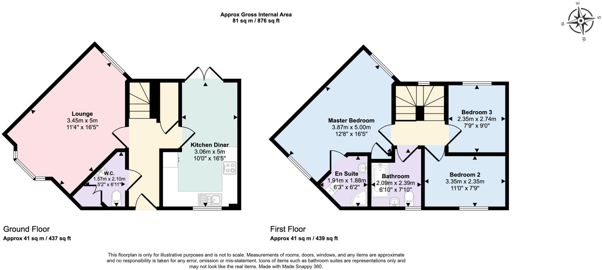 Marston Drive, Markfield, Leicestershire floorplan