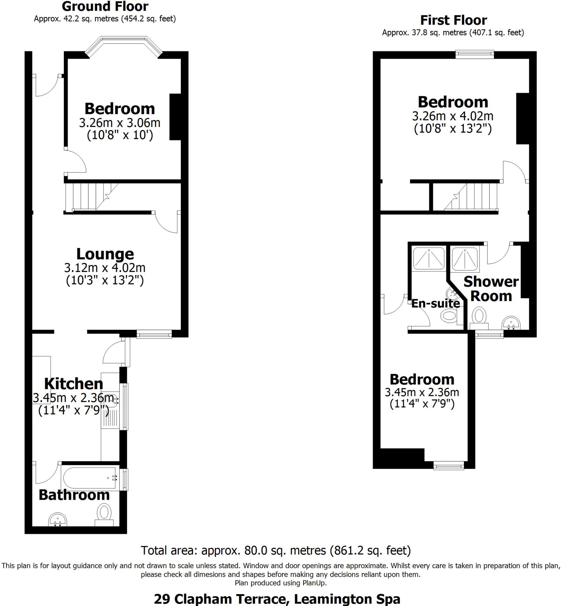 29 Clapham Terrace, Leamington Spa floorplan
